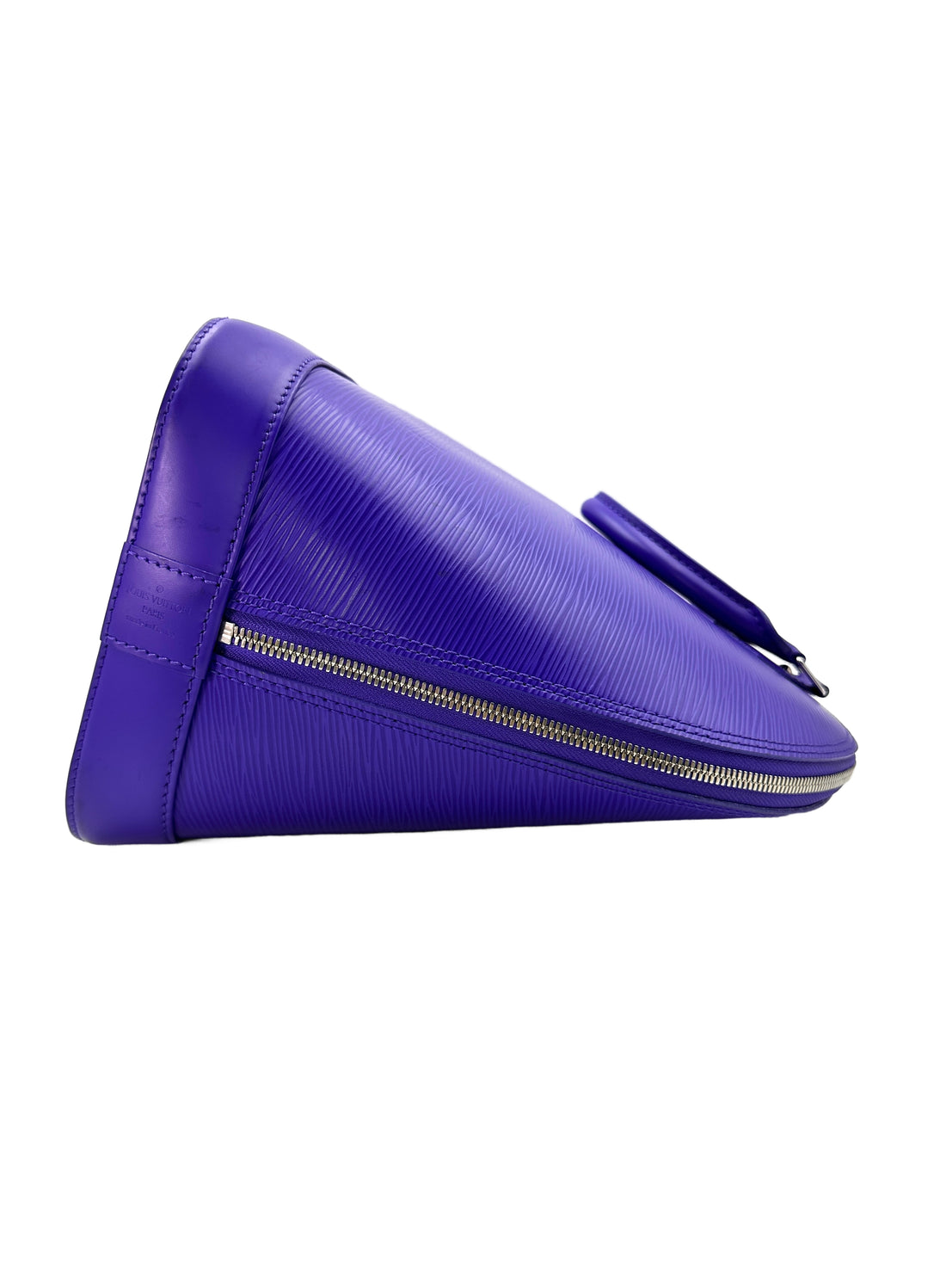 Louis Vuitton Alma Blue Epi Leather Handle Bag LV1961