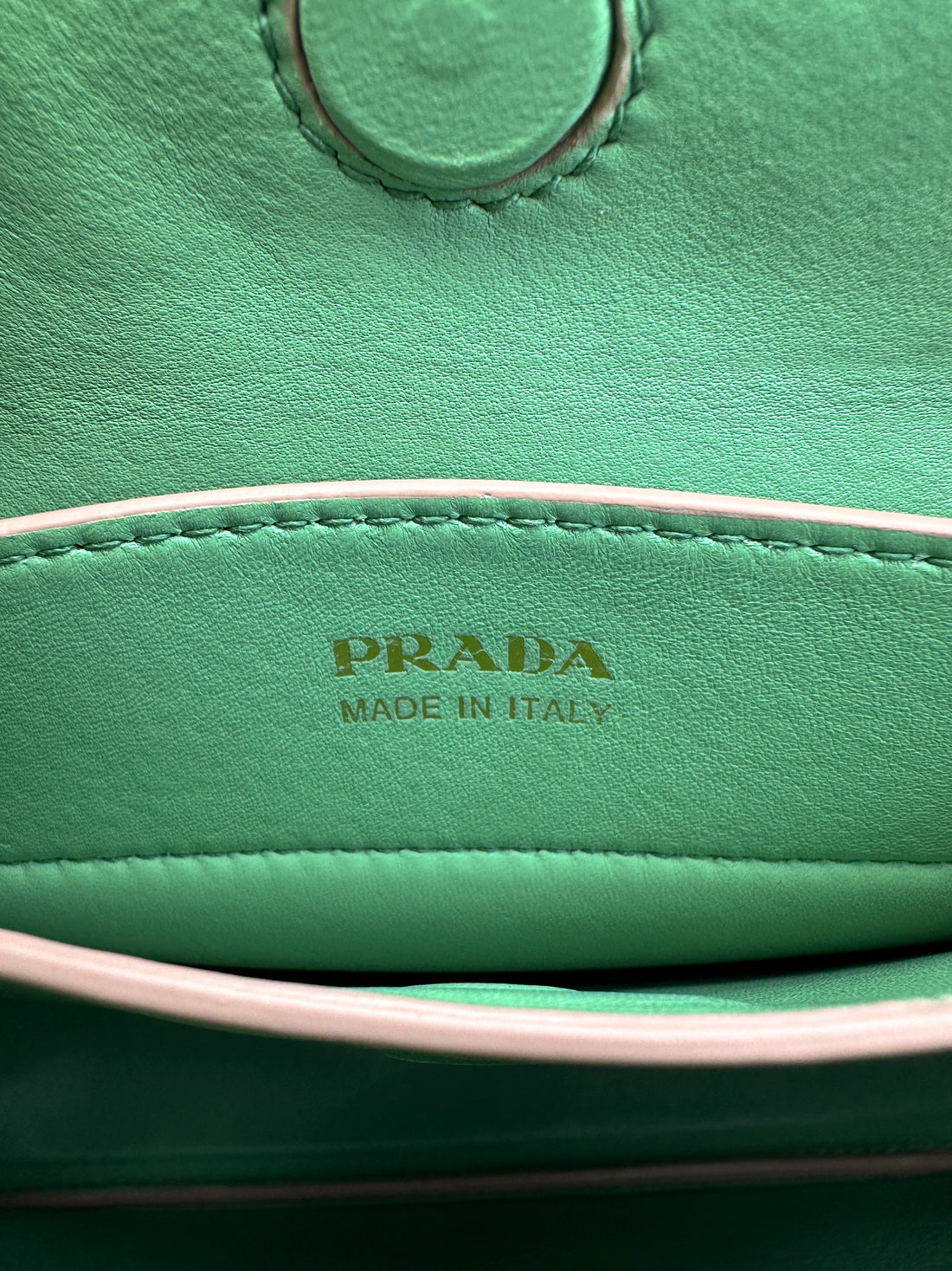 Prada Double Pink Saffiano Handle Bag PR191