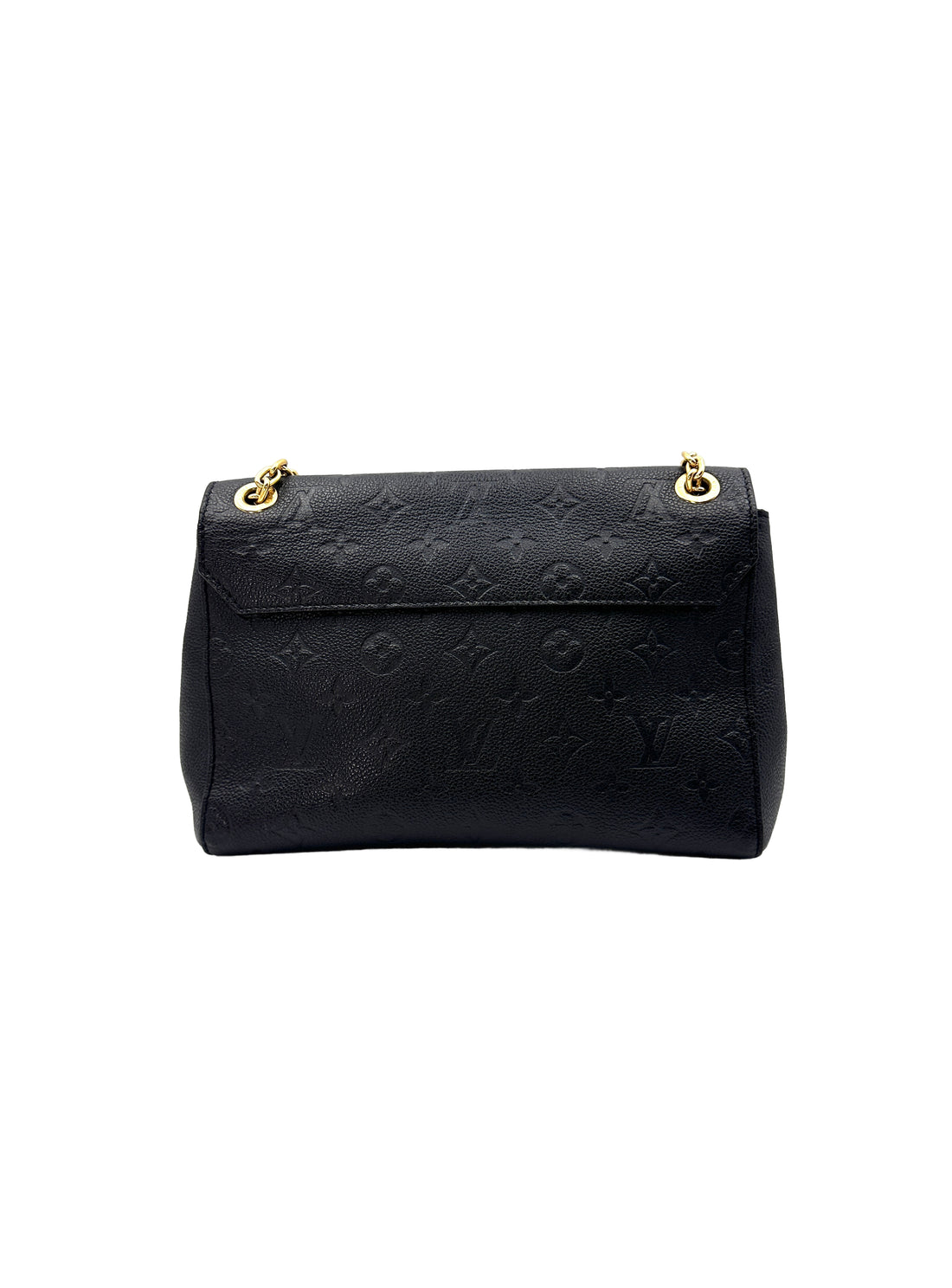 Louis Vuitton Vavin PM Black Monogram Empreinte Leather Shoulder Bag LV1968