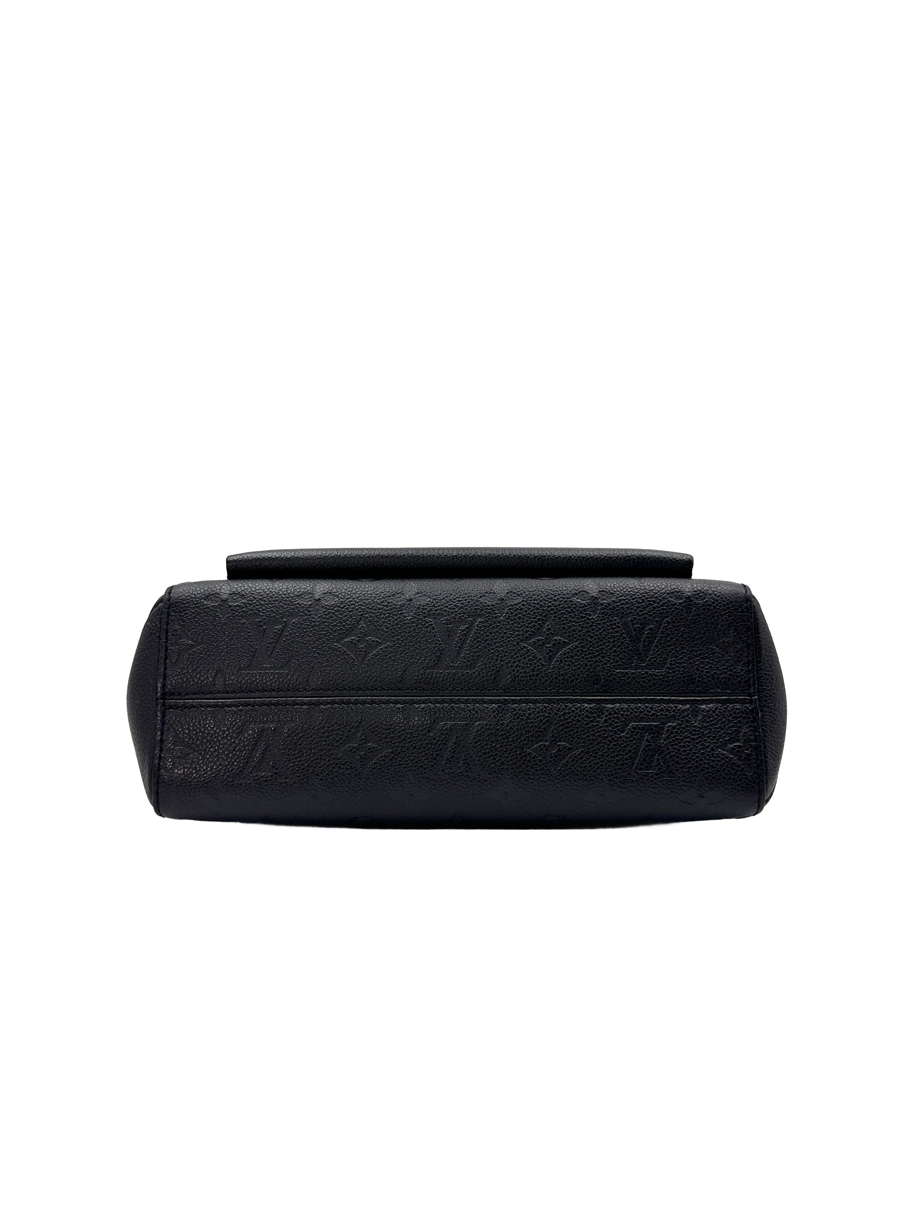 Louis Vuitton Vavin PM Black Monogram Empreinte Leather Shoulder Bag LV1968