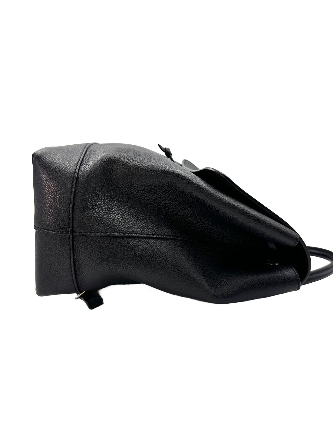 Louis Vuitton Lockme PM Black Leather Handle Backpack LV1969
