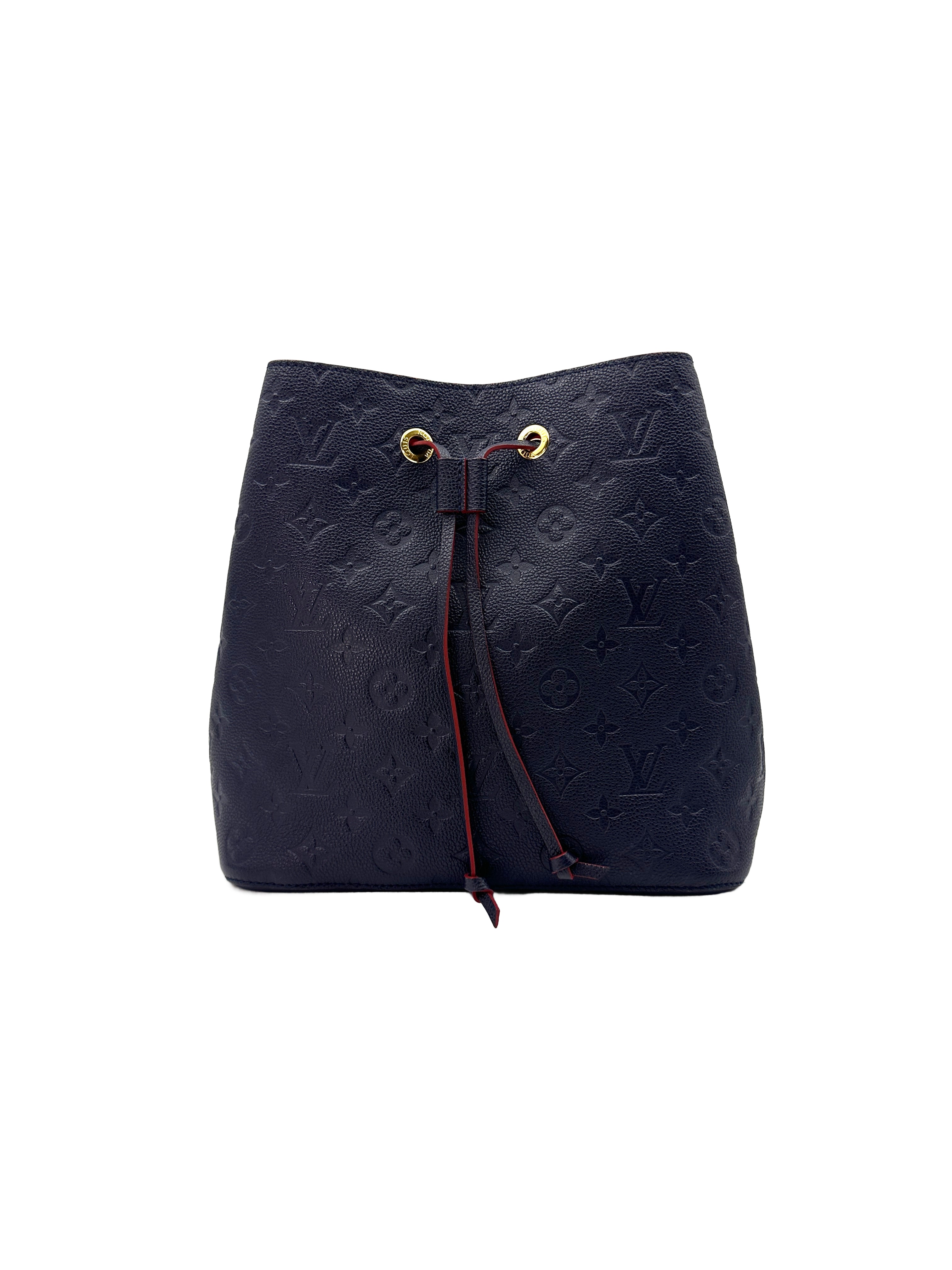 Louis Vuitton NeoNeo Black Monogram Empreinte Handle Bucket Bag LV1988