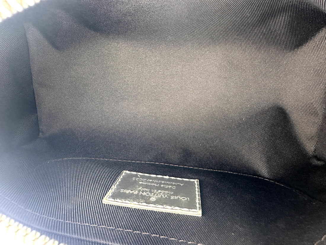 Louis Vuitton Keepall25 Metallic Nebula Monogram Canvas Handle Bag LV1981