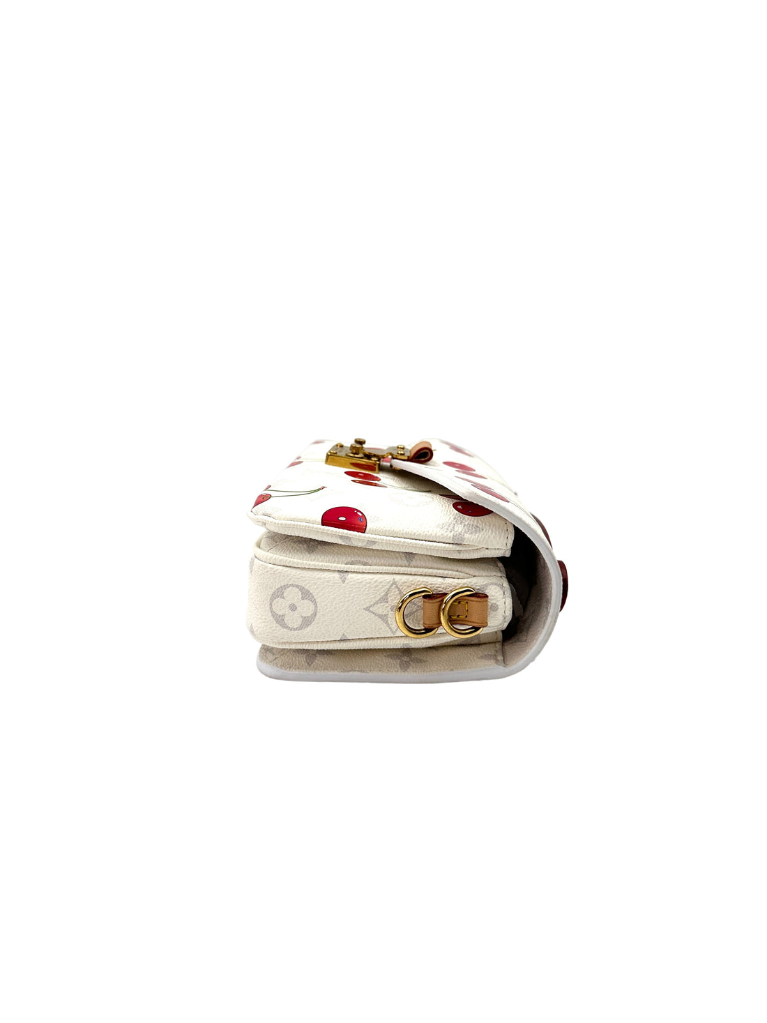 Louis Vuitton x Takashi Murakami Pochette Metis East West Monogram Cerises Chain Bag LV1979