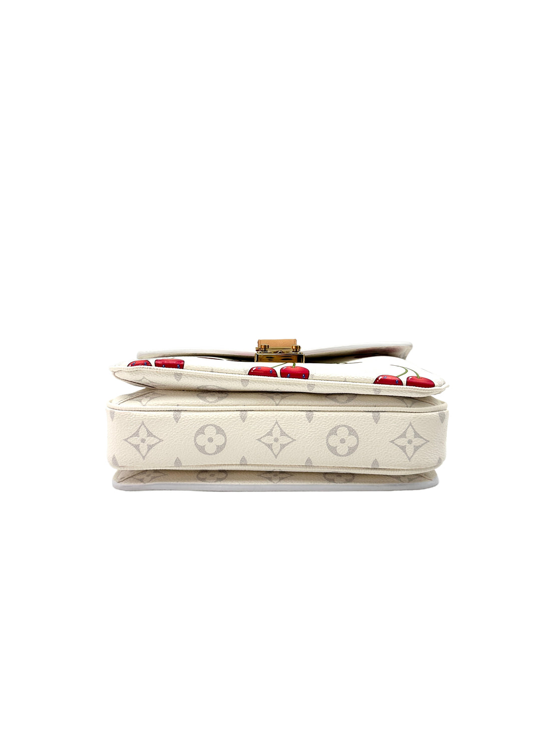Louis Vuitton x Takashi Murakami Pochette Metis East West Monogram Cerises Chain Bag LV1979