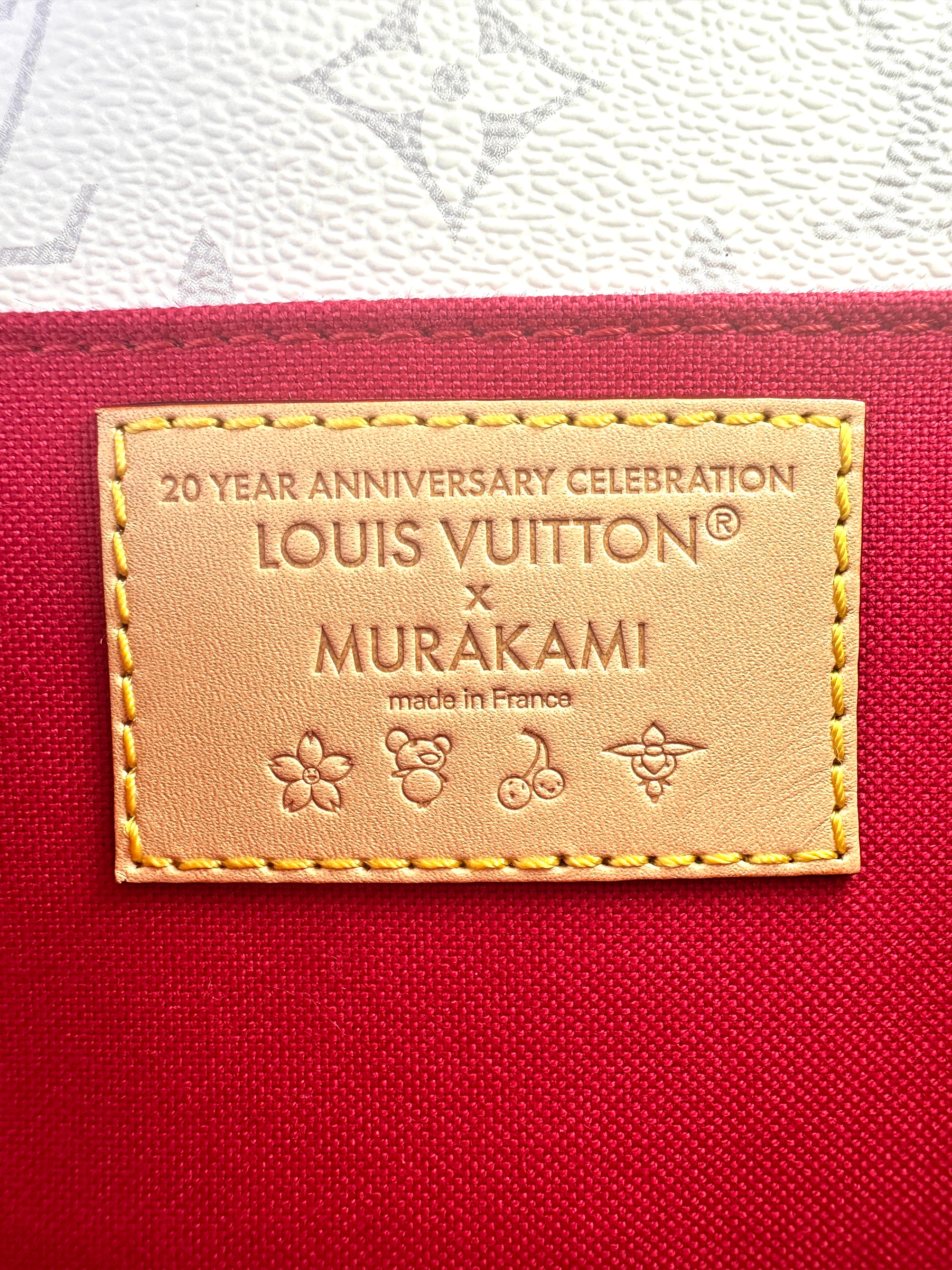 Louis Vuitton x Takashi Murakami Pochette Metis East West Monogram Cerises Chain Bag LV1979
