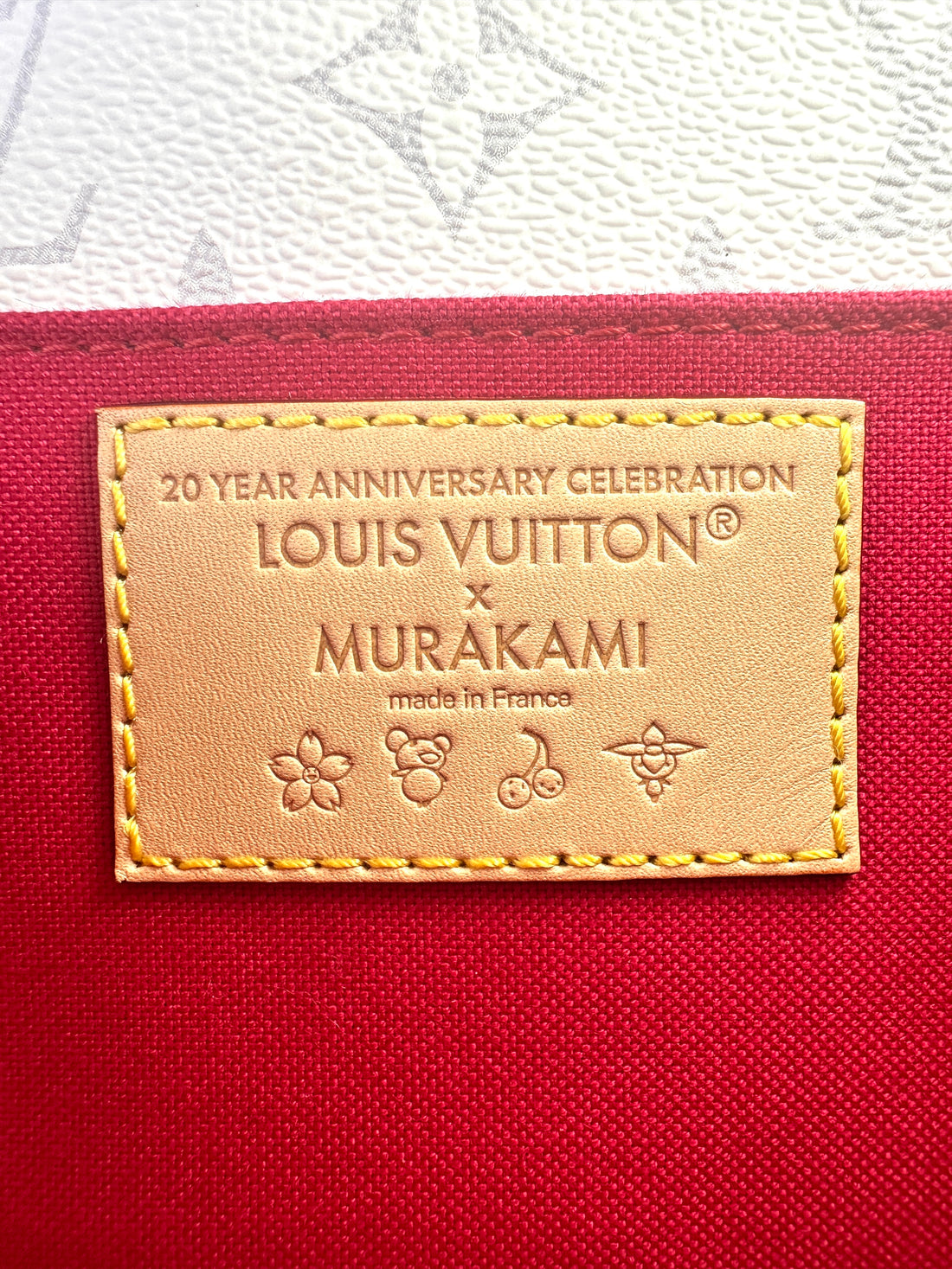 Louis Vuitton x Takashi Murakami Pochette Metis East West Monogram Cerises Chain Bag LV1979
