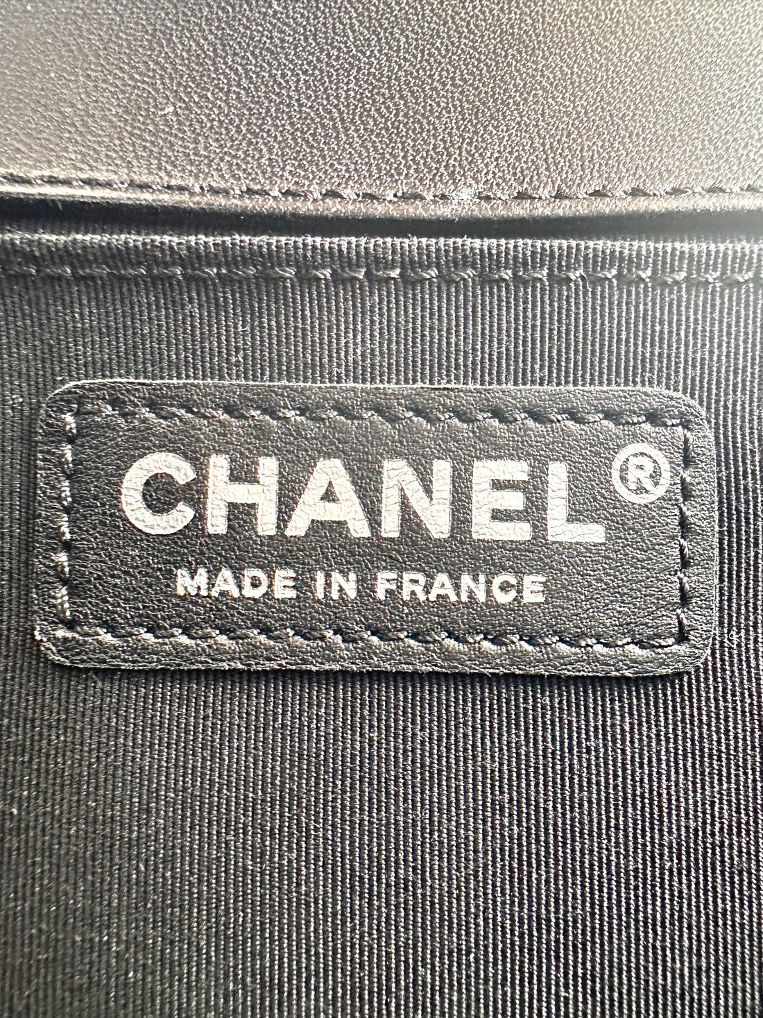 Chanel LeBoy Black Glazed Calfskin Medium Size Flap Bag With Silver Buckle(21***27) CC1432