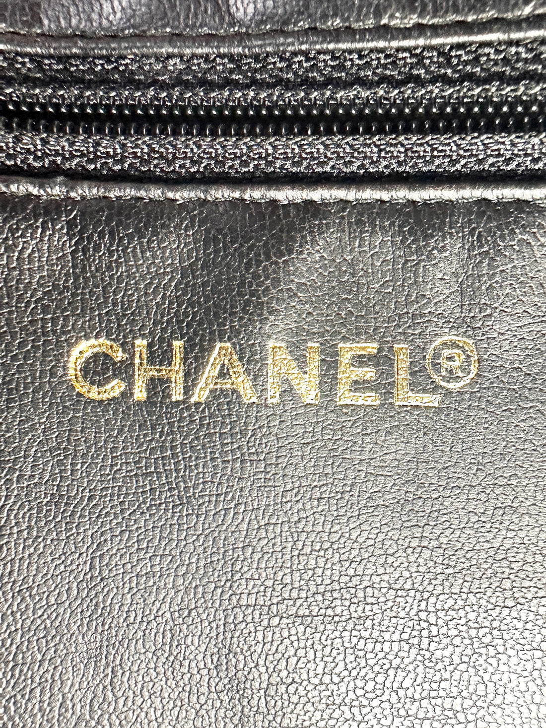 Chanel Vintage Black Calfskin Envelope Flap Bag With Gold Hardware(31***21) PR192
