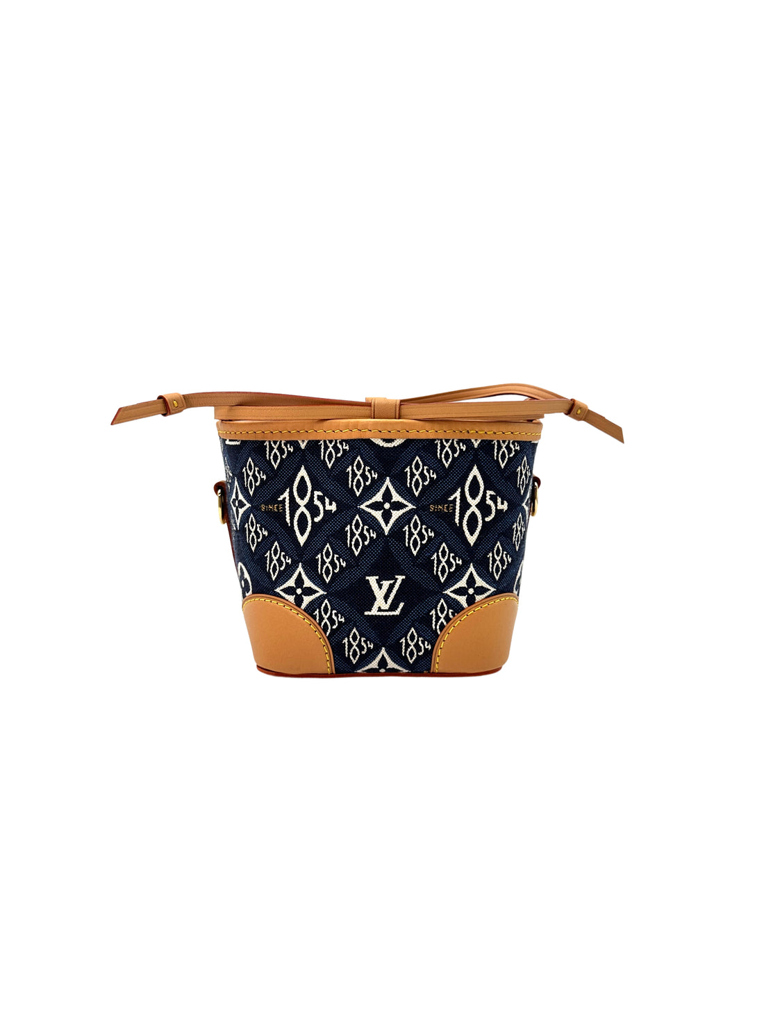 Louis Vuitton Since 1854 Noe Purse Blue Monogram Jacquard Shoulder Bag LV1977
