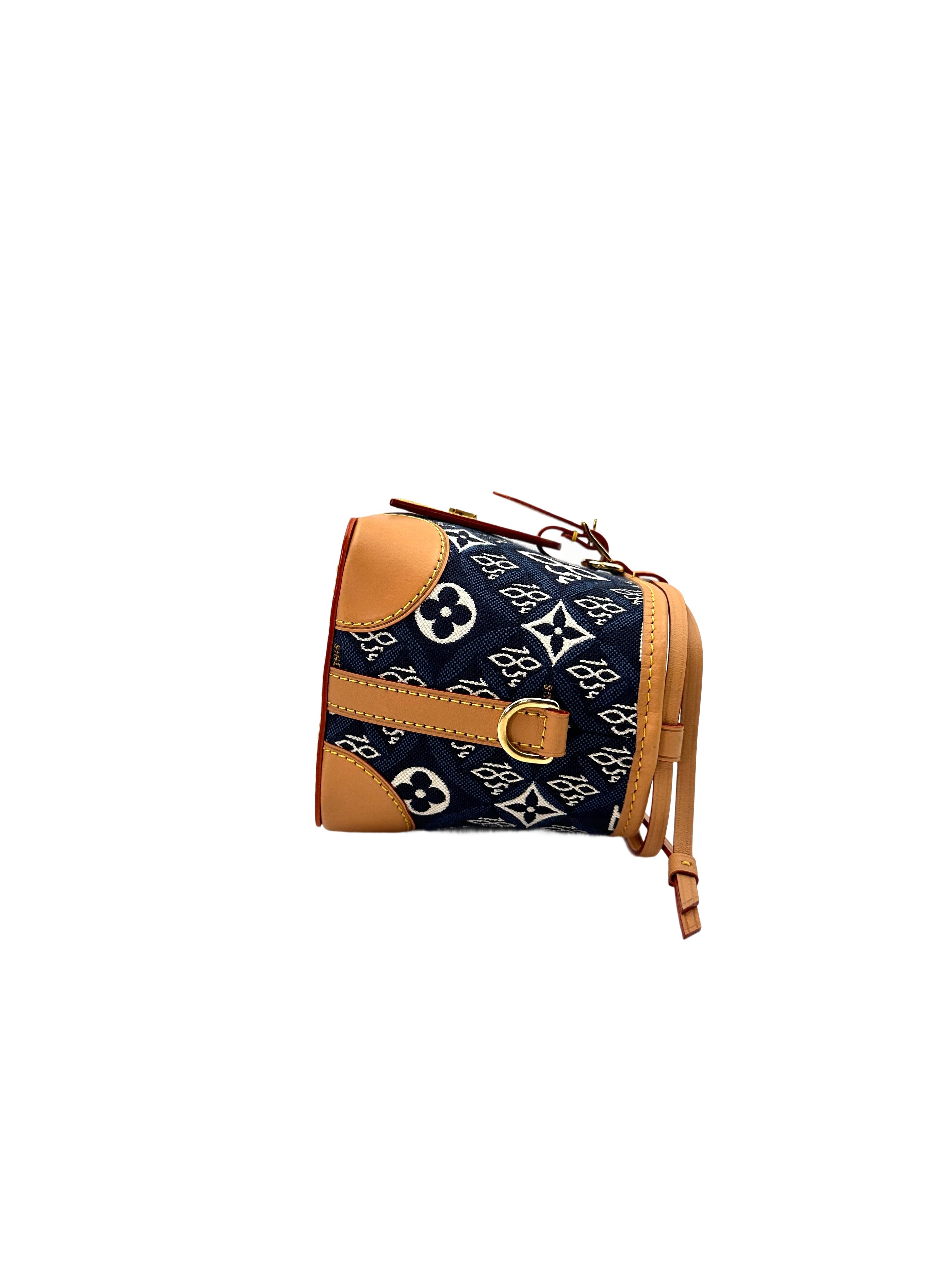 Louis Vuitton Since 1854 Noe Purse Blue Monogram Jacquard Shoulder Bag LV1977