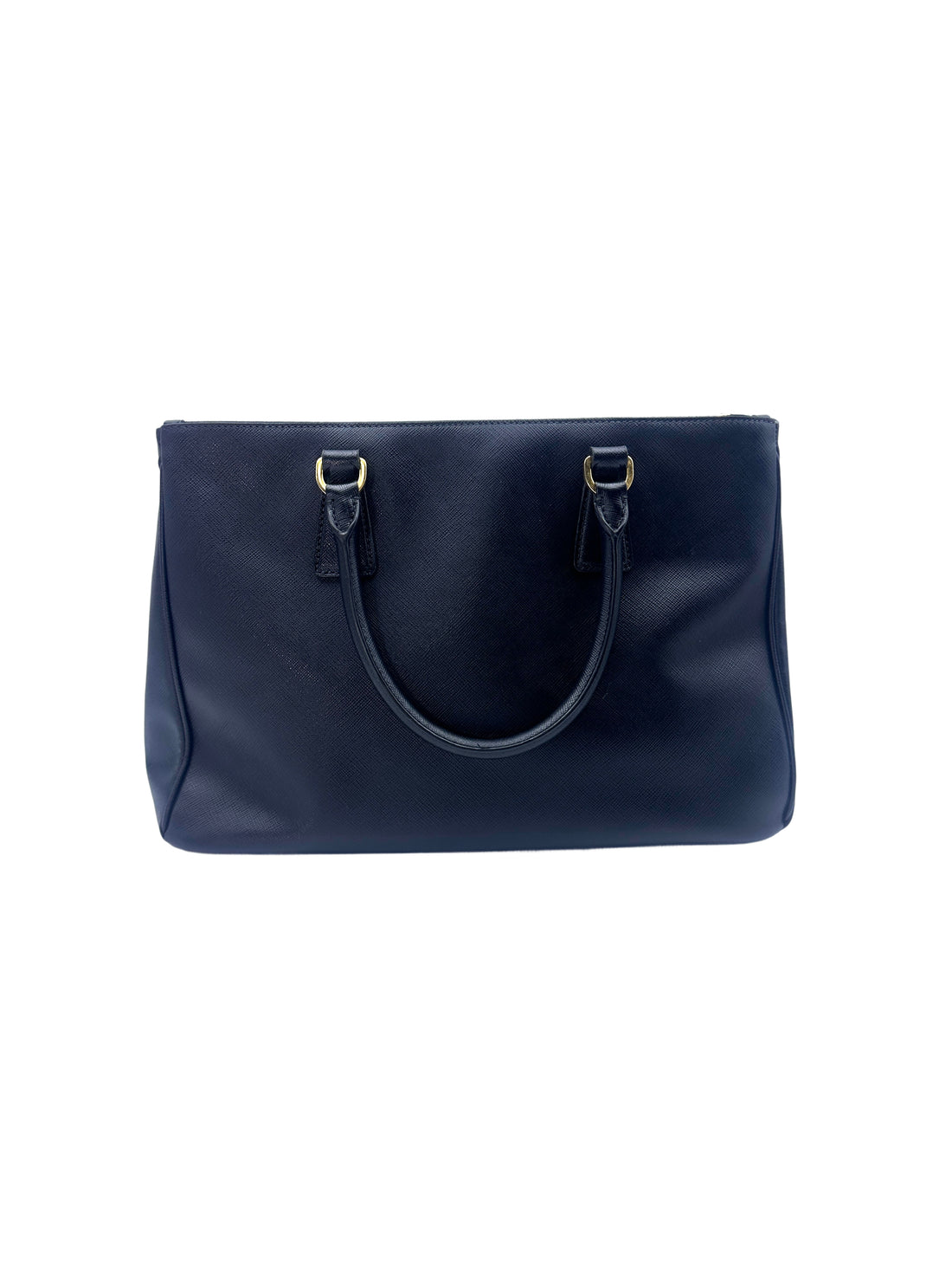Prada Galleria Black Saffiano Large Size Handle Bag PR193