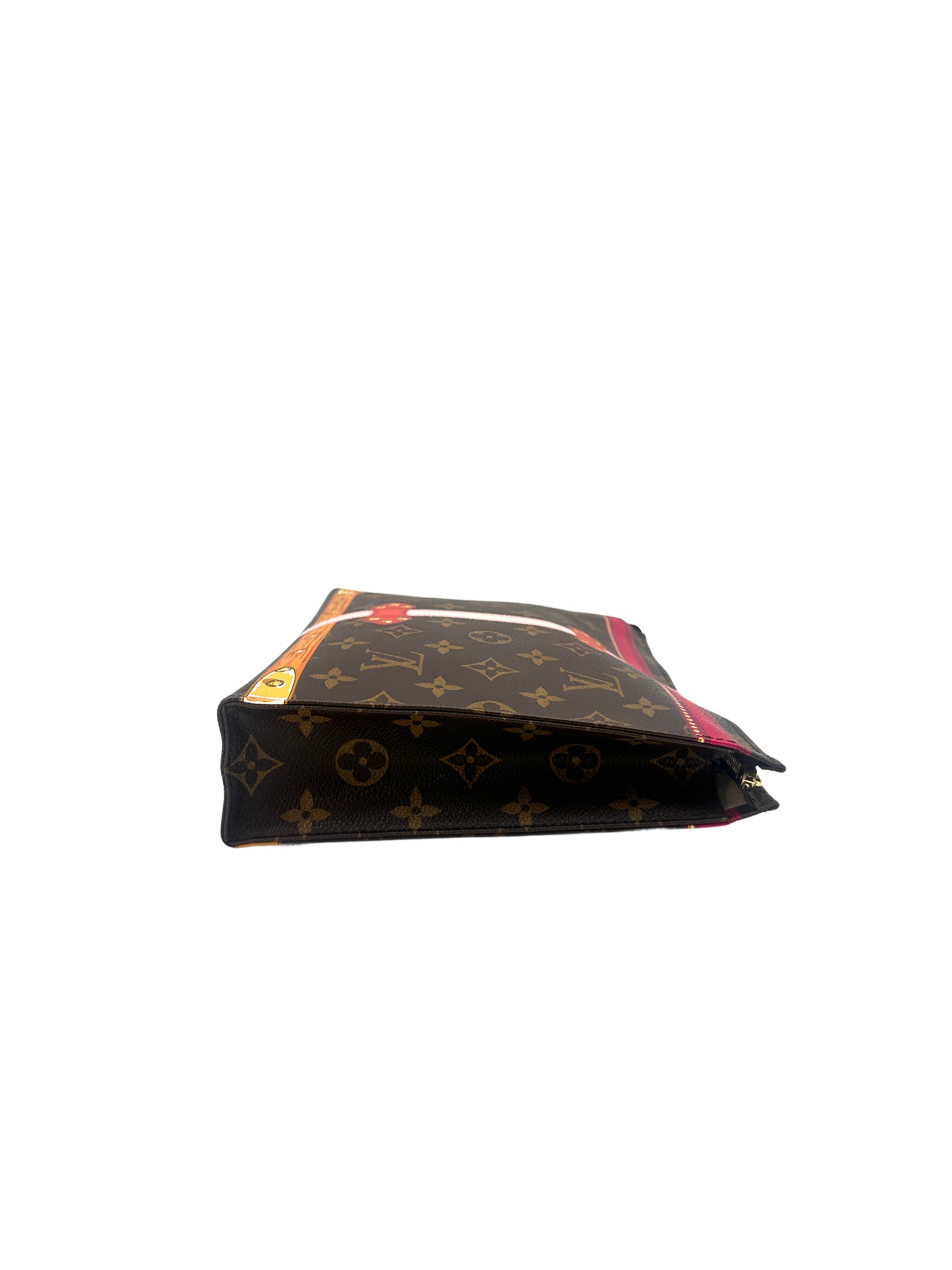 Louis Vuitton Summer Trunks Trompe L'oeil Pouch LV1982