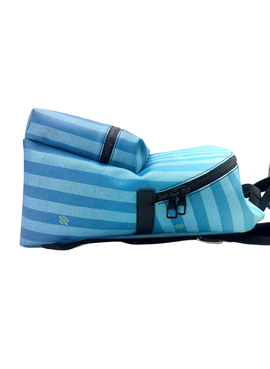 Louis Vuitton Discovery Gradient Blue Damier Stripes Backpack LV2004