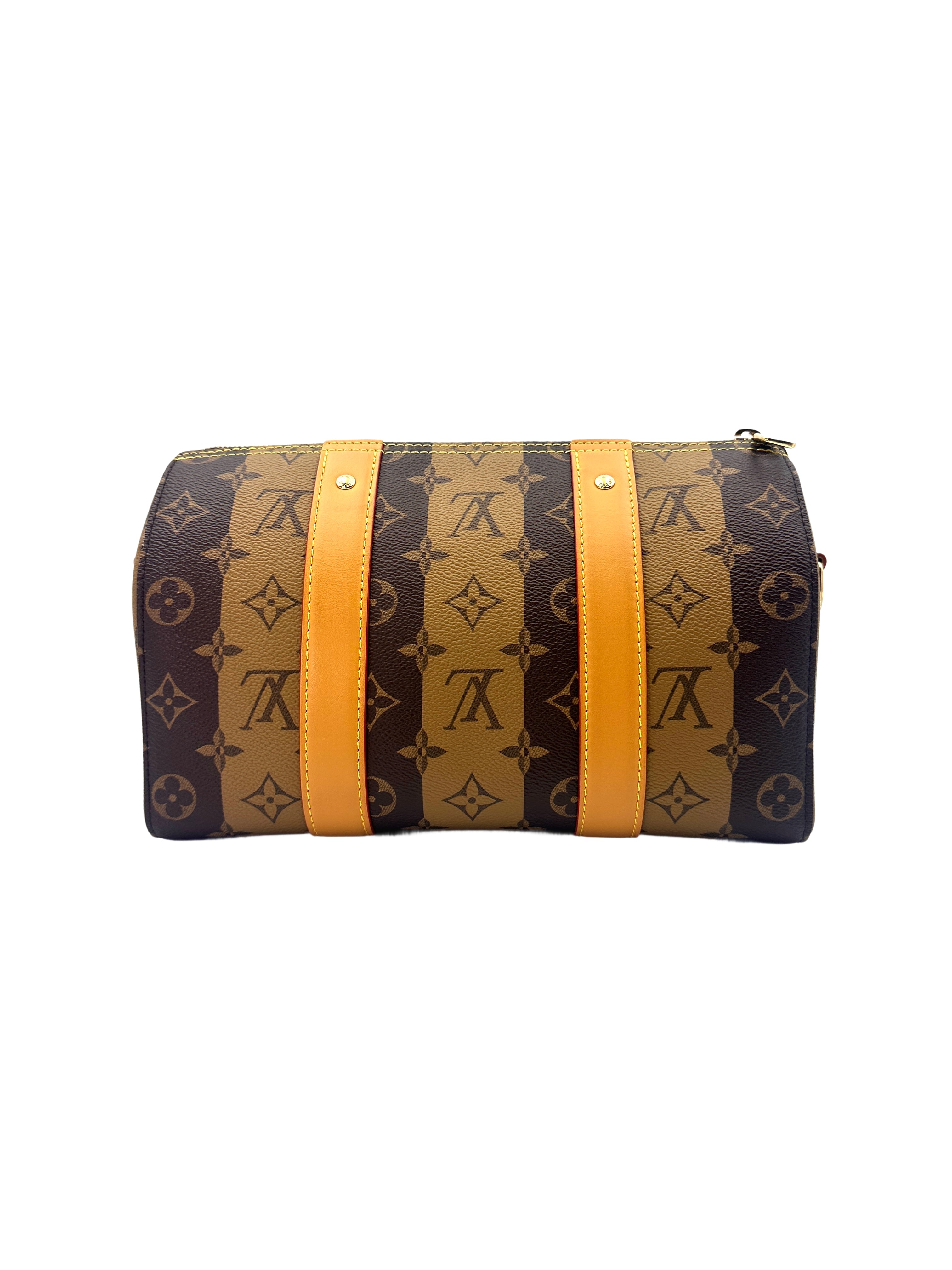 Louis Vuitton x Nigo City Keepall Monogram Stripes Shoulder Bag LV1991