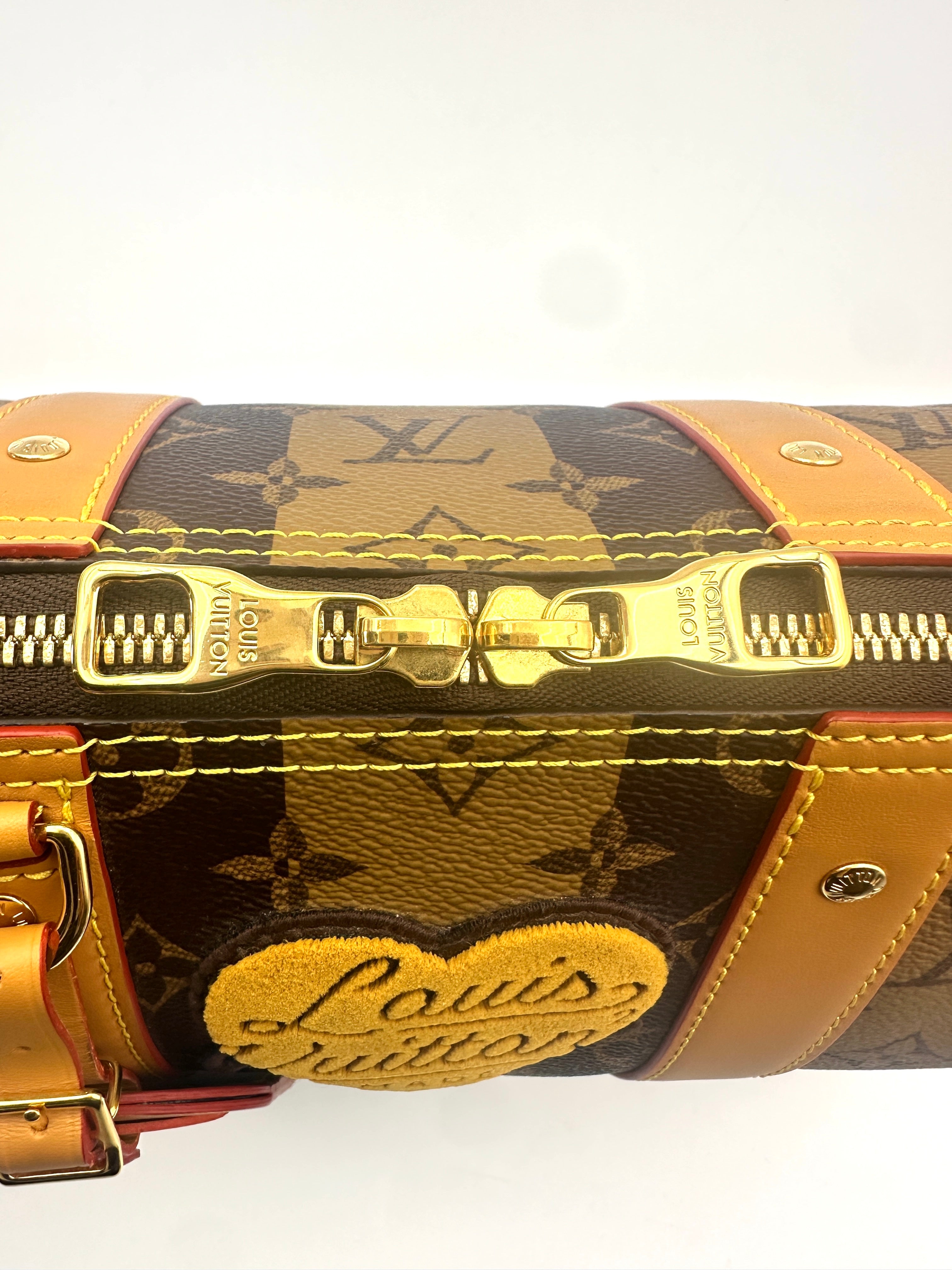 Louis Vuitton x Nigo City Keepall Monogram Stripes Shoulder Bag LV1991