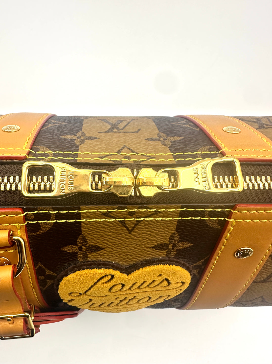 Louis Vuitton x Nigo City Keepall Monogram Stripes Shoulder Bag LV1991