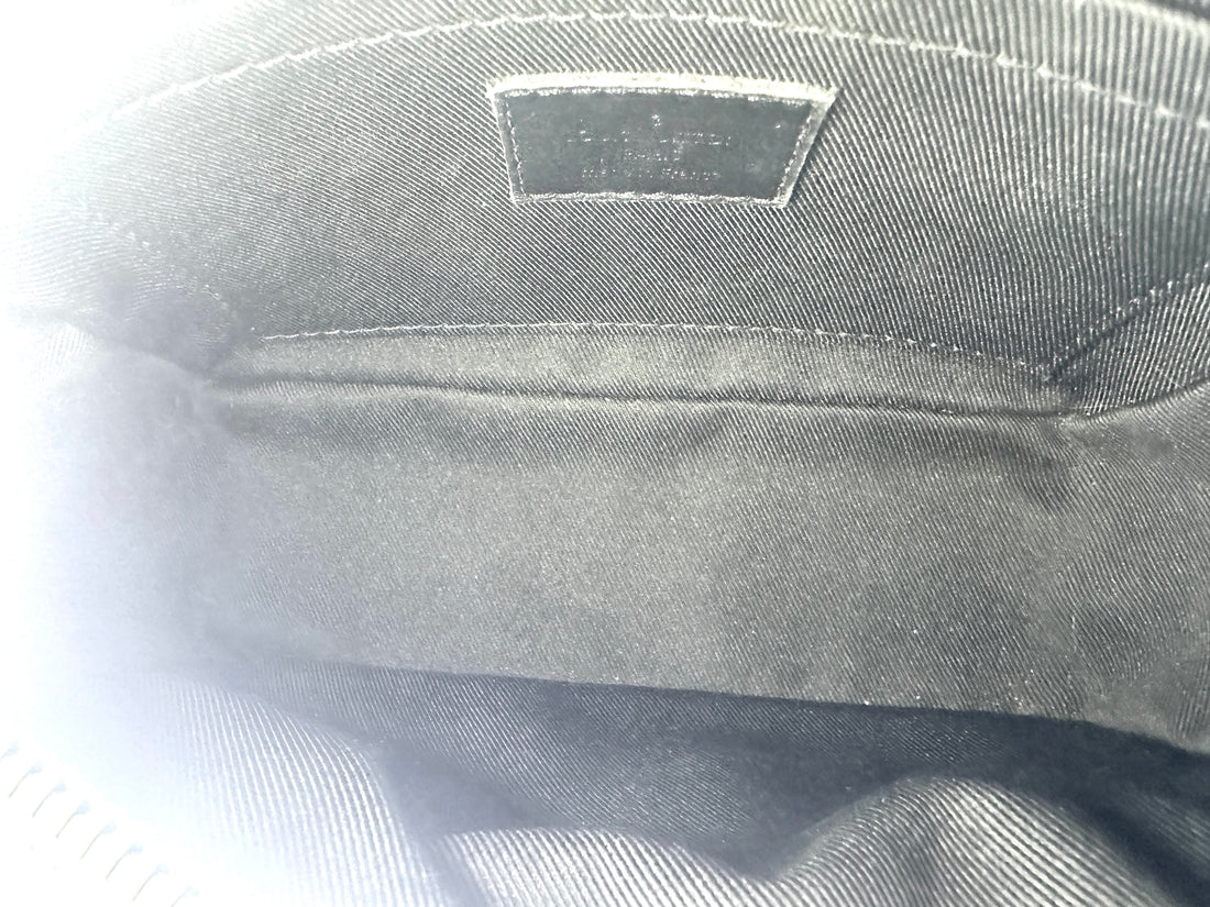 Louis Vuitton Soft Trunk Black Monogram Taurillon Calfskin Shoulder Bag IRIS037