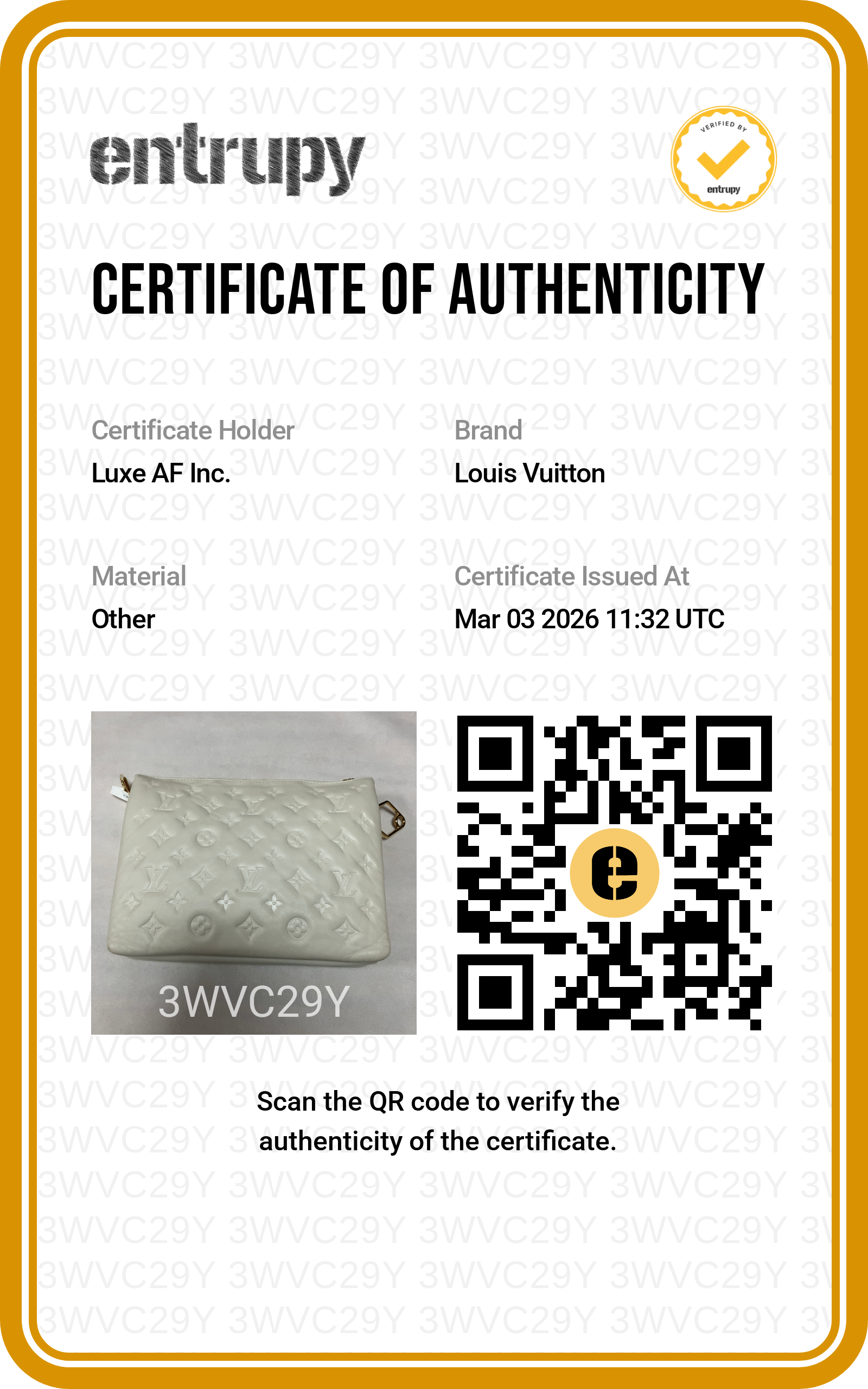 Louis Vuitton Coussin White Monogram Embossed Leather Shoulder Bag LV1997