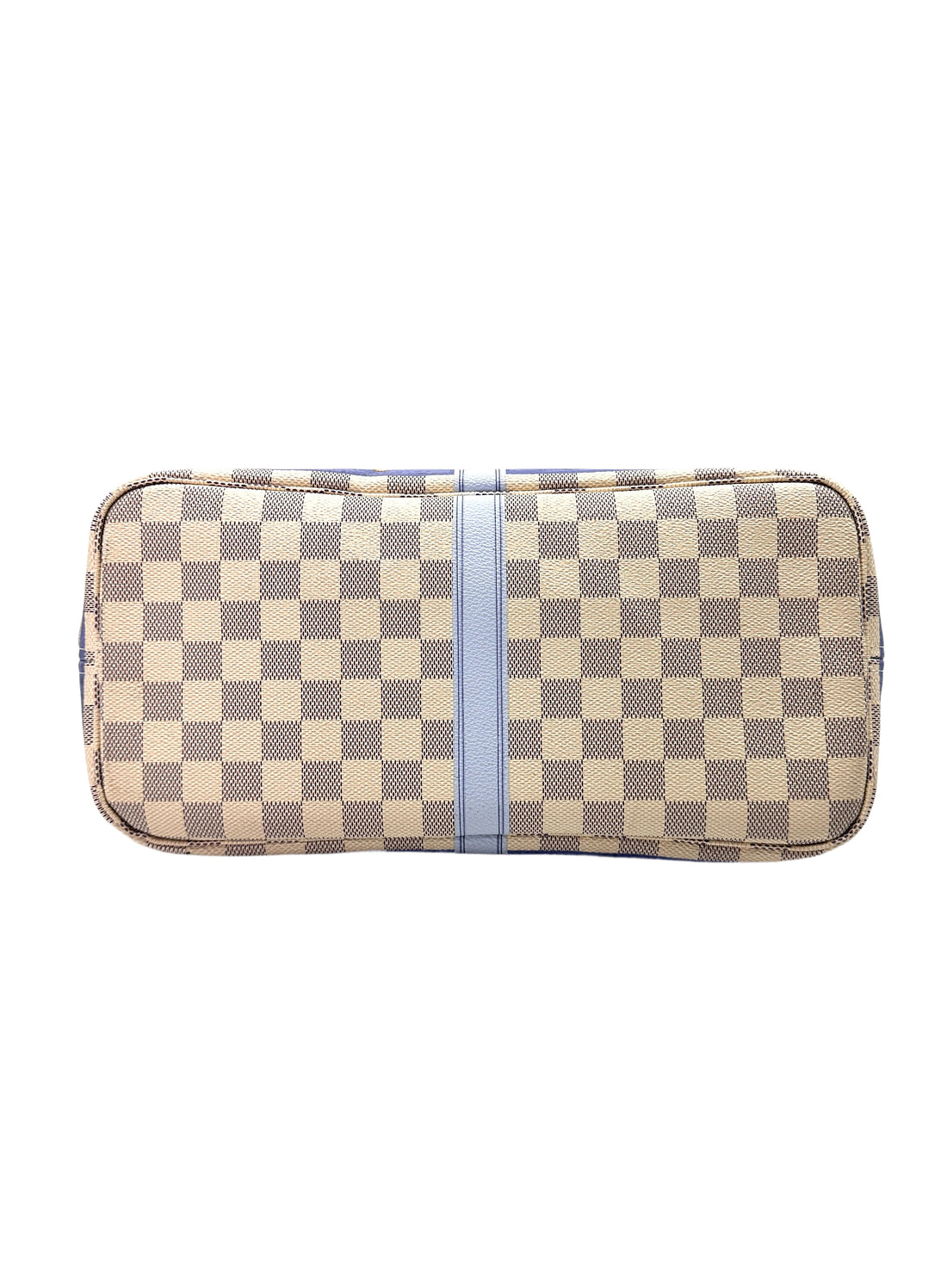 Louis Vuitton Damier Azur Canvas Trompe L'oeil Summer Trunk Neverfull MM With Pouch LV2002