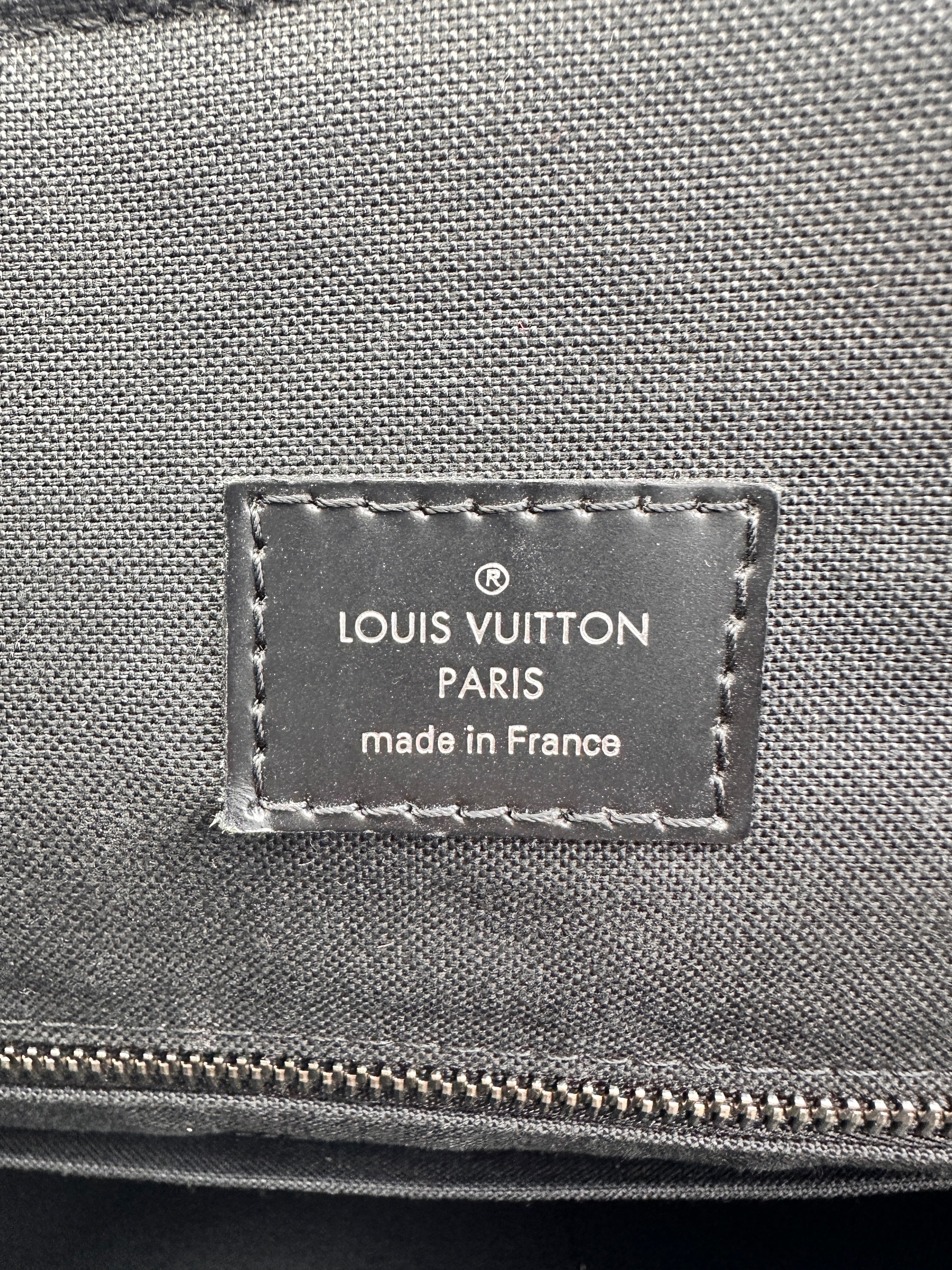 Louis Vuitton x Christopher Nemeth Damier Graphite Rope Christopher Backpack IRIS038