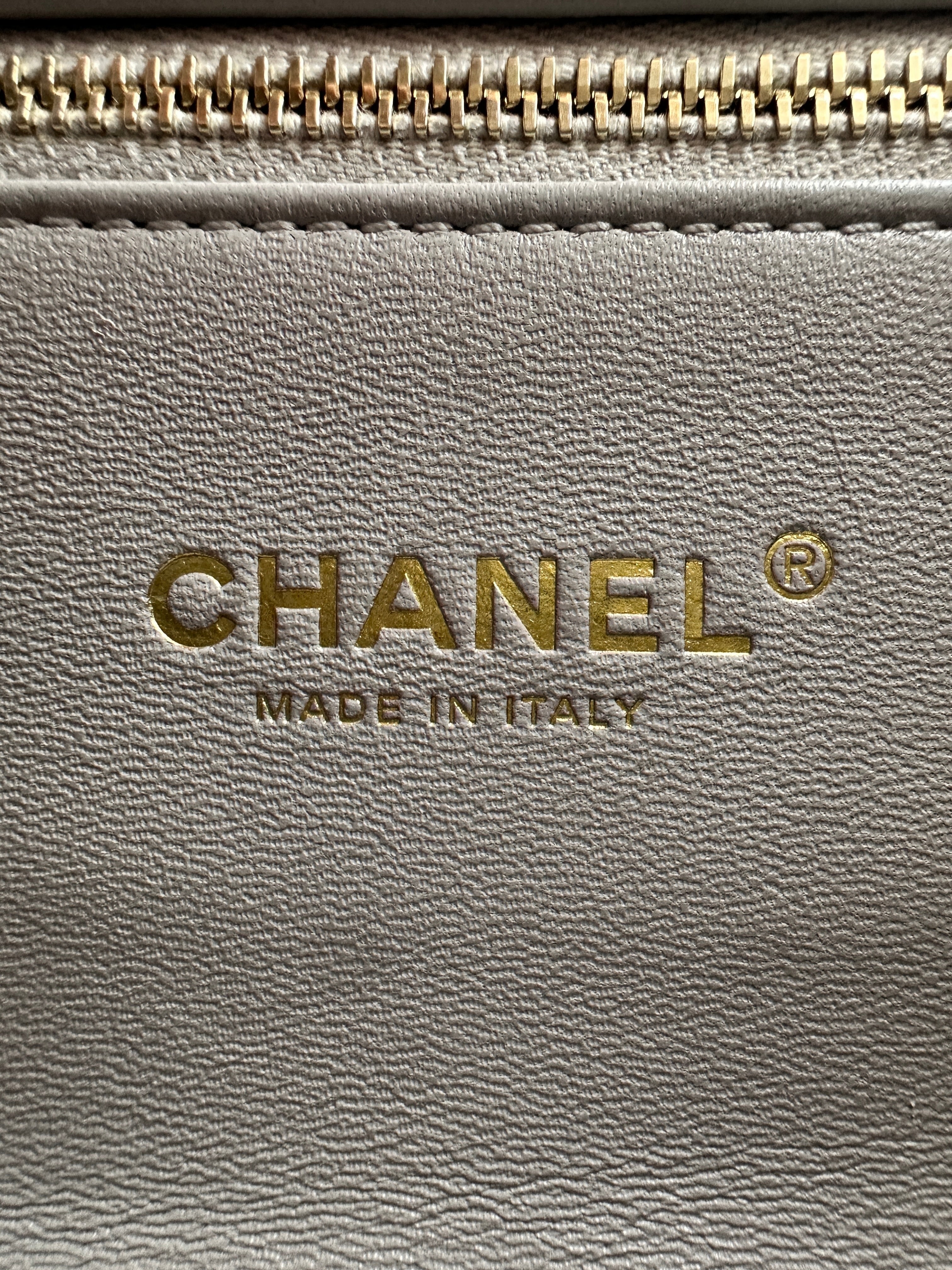 Chanel Light Blue Quilted Leather Jeweled Chain Flap Bag(LU***U4) CC1446