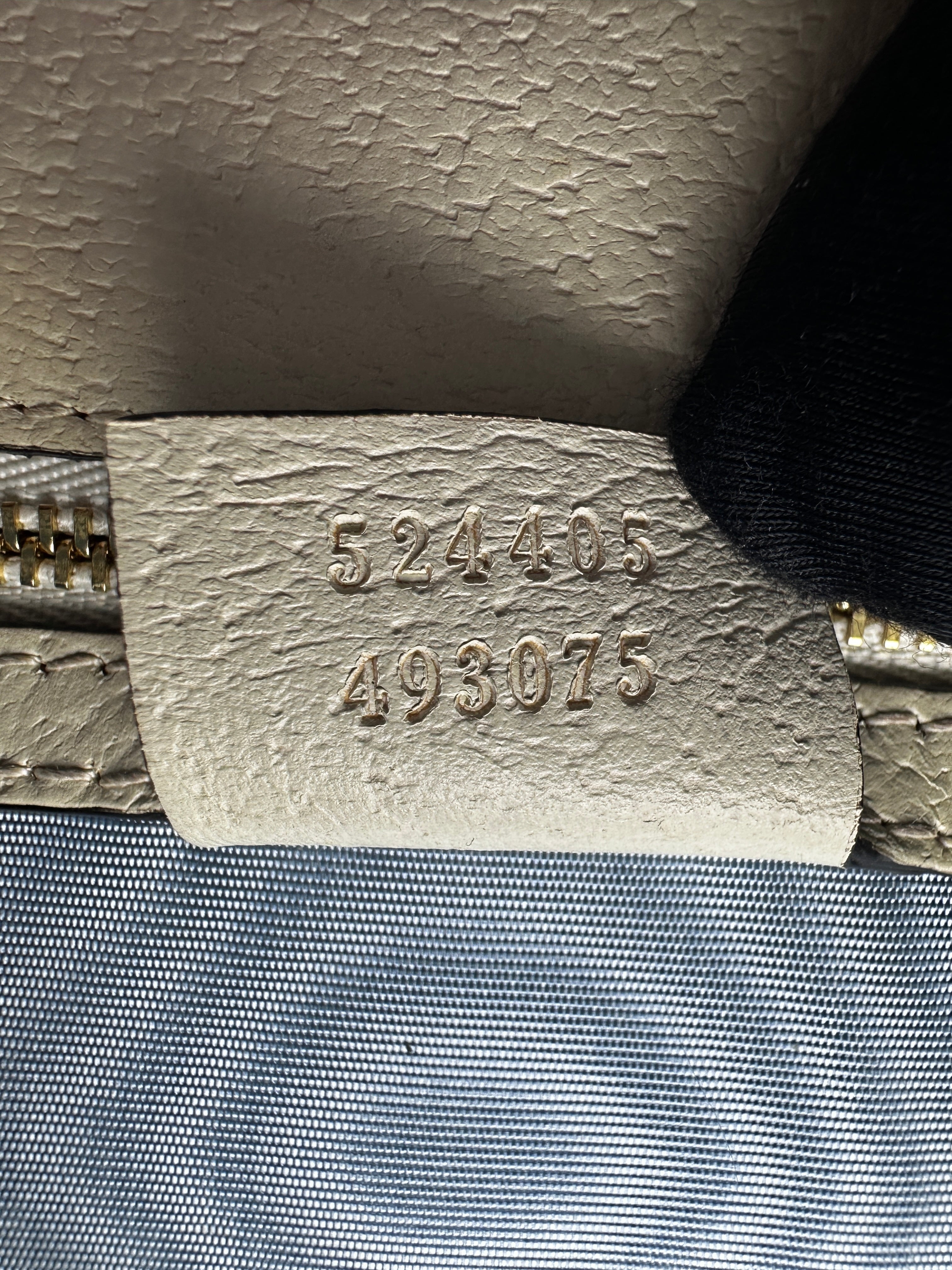 Gucci Sylvie White Leather Bee&Star Printed Shoulder Bag GG639