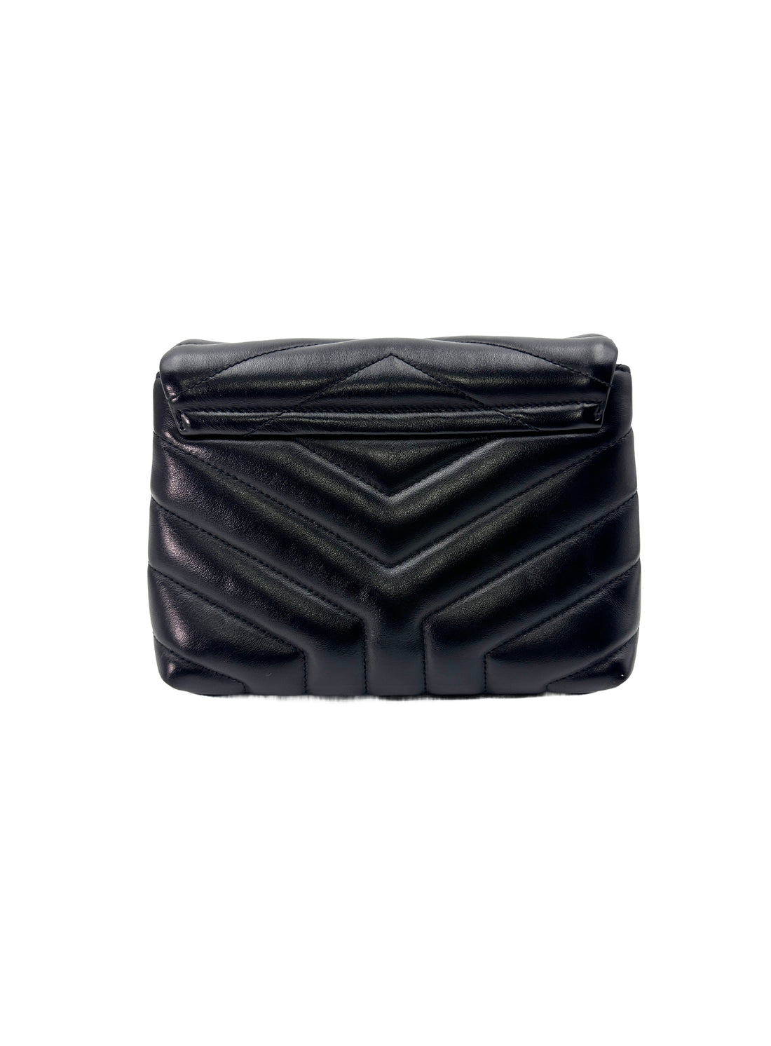 Saint Laurent Loulou  Black Quilted Leather Small Size Shoulder Bag SL165
