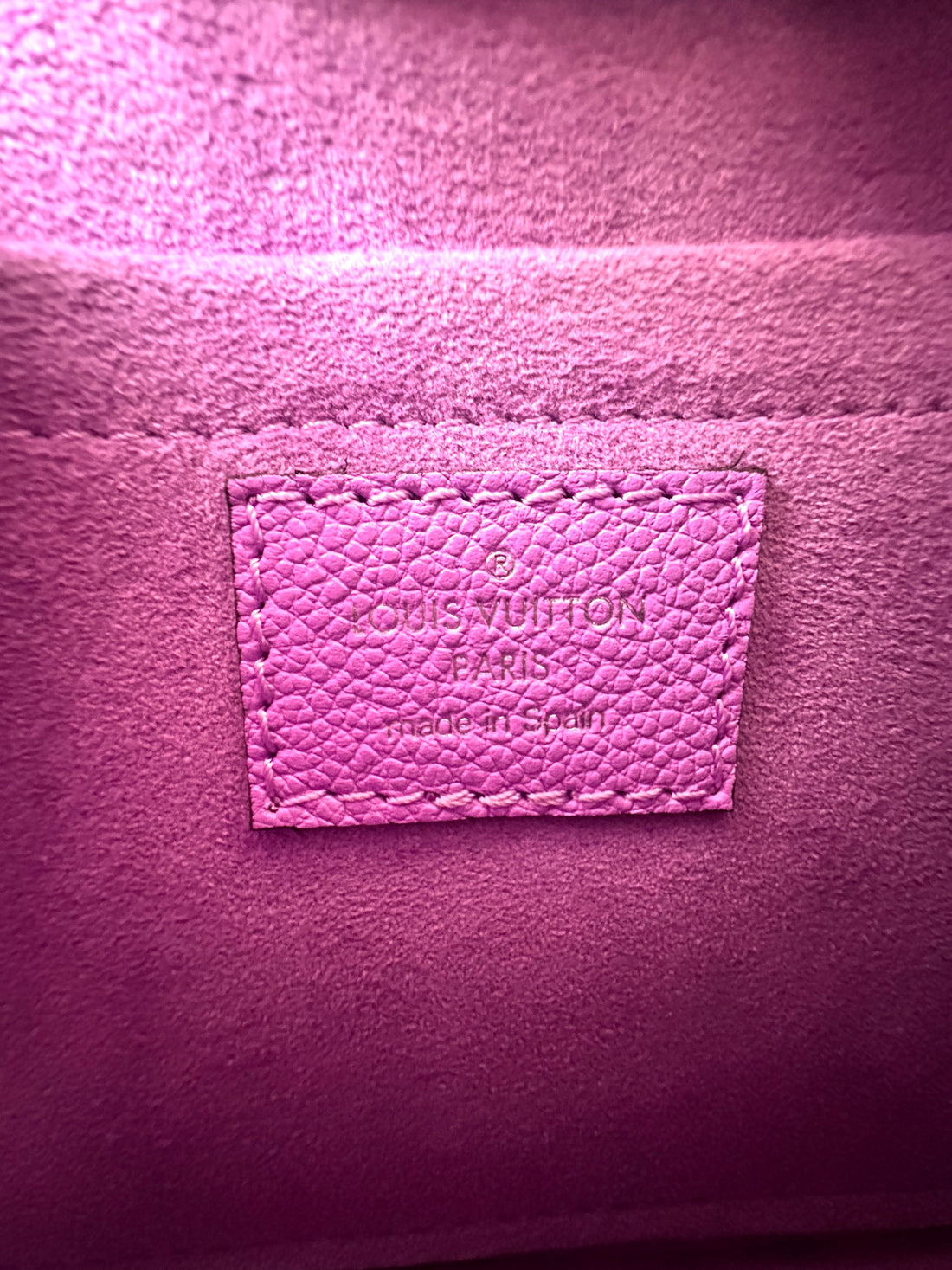 Louis Vuitton Marelle Purple Epi Leather Shoulder Bag LV2006
