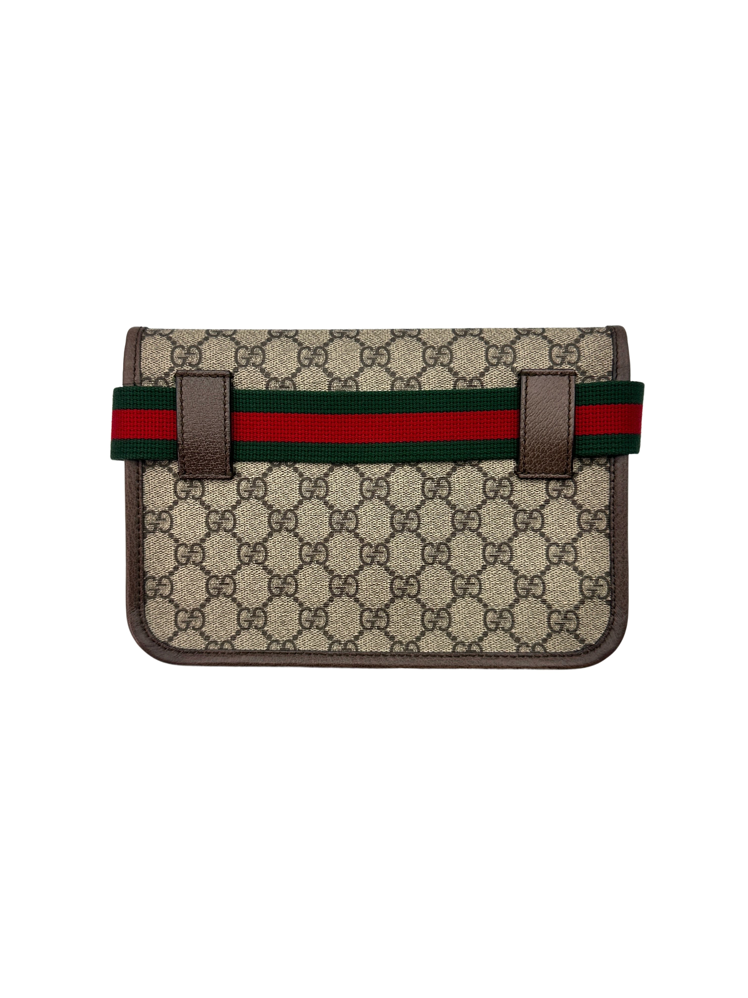 Gucci Neo Vintage GG Supreme Bag With Tiger Head GG643