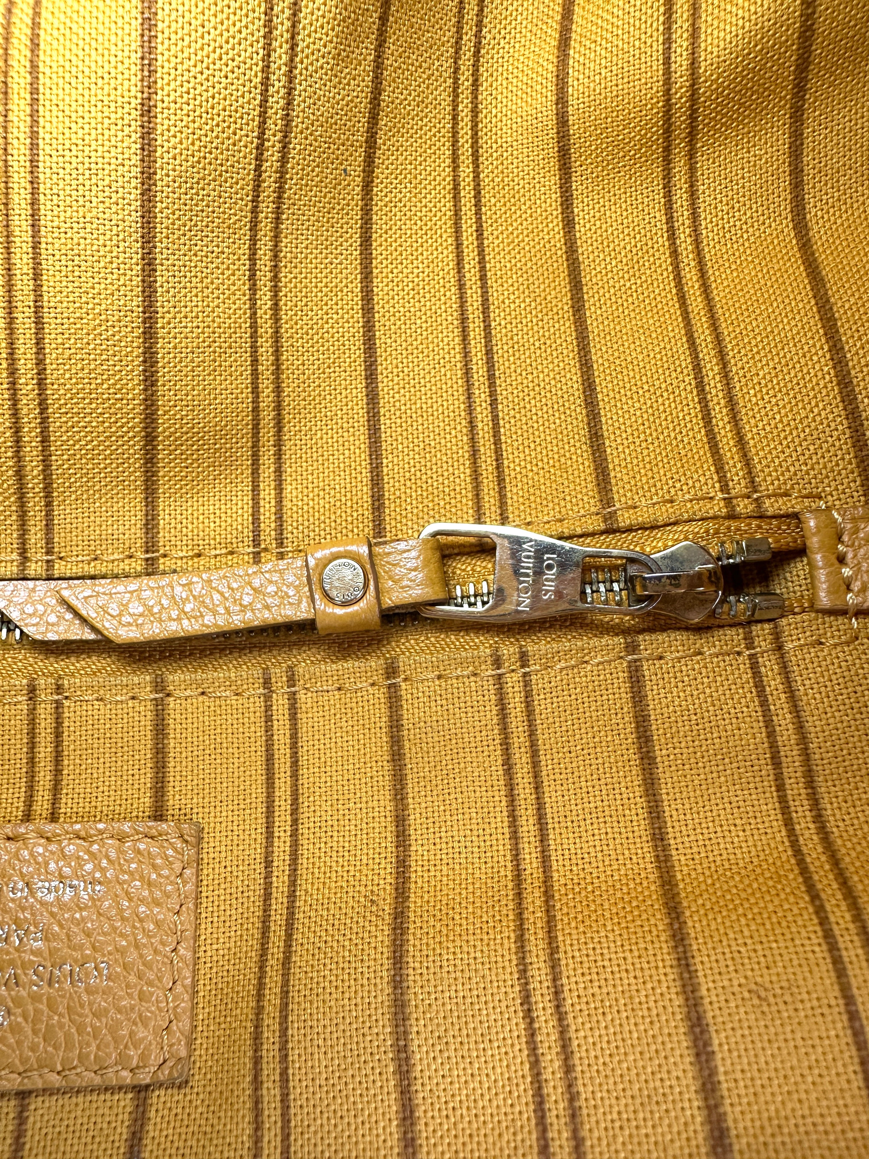 Louis Vuitton Speedy25 Yellow Monogram Empreinte Handle Bag LV2008