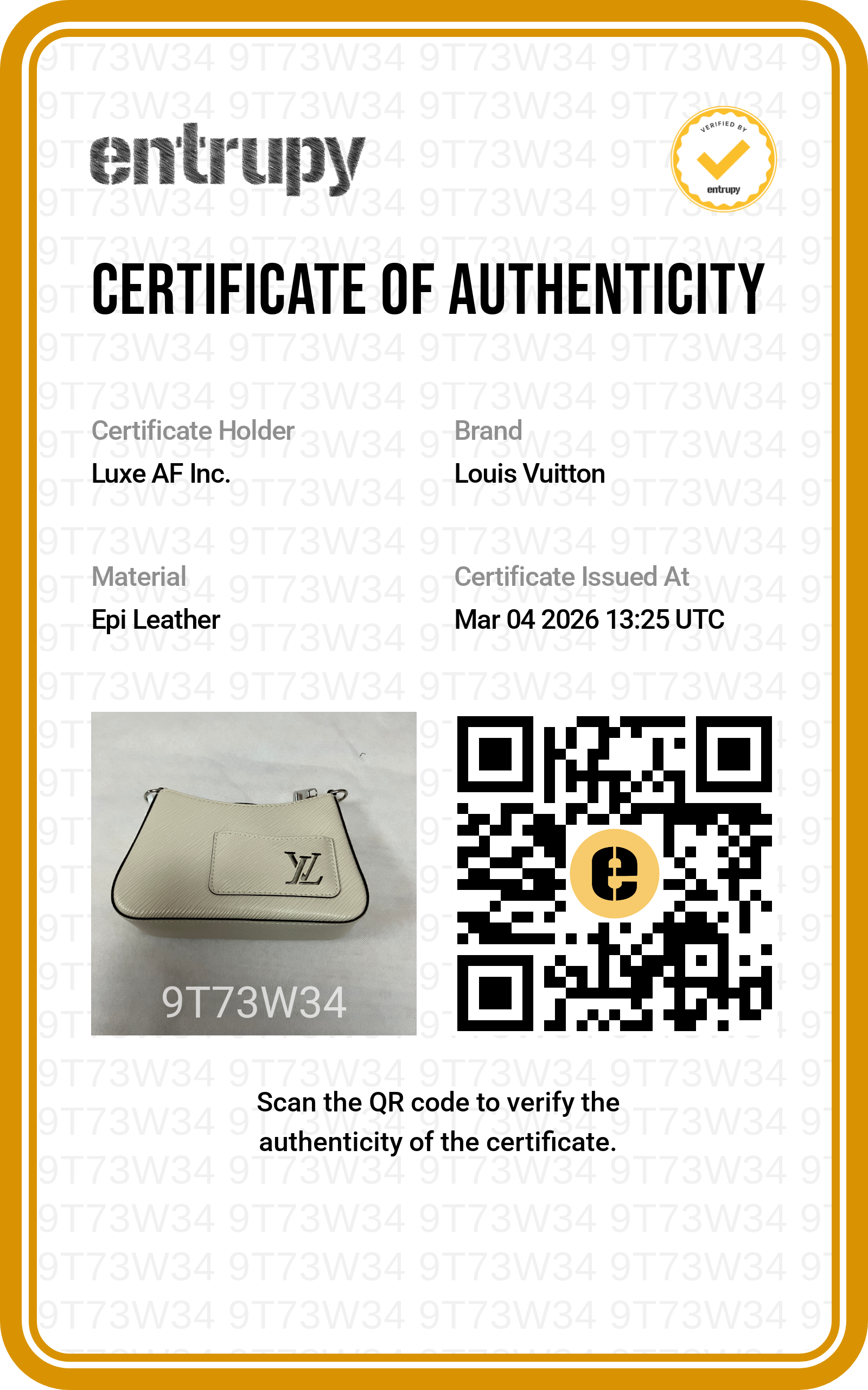 Louis Vuitton Marelle White Epi Leather Shoulder Bag LV2011