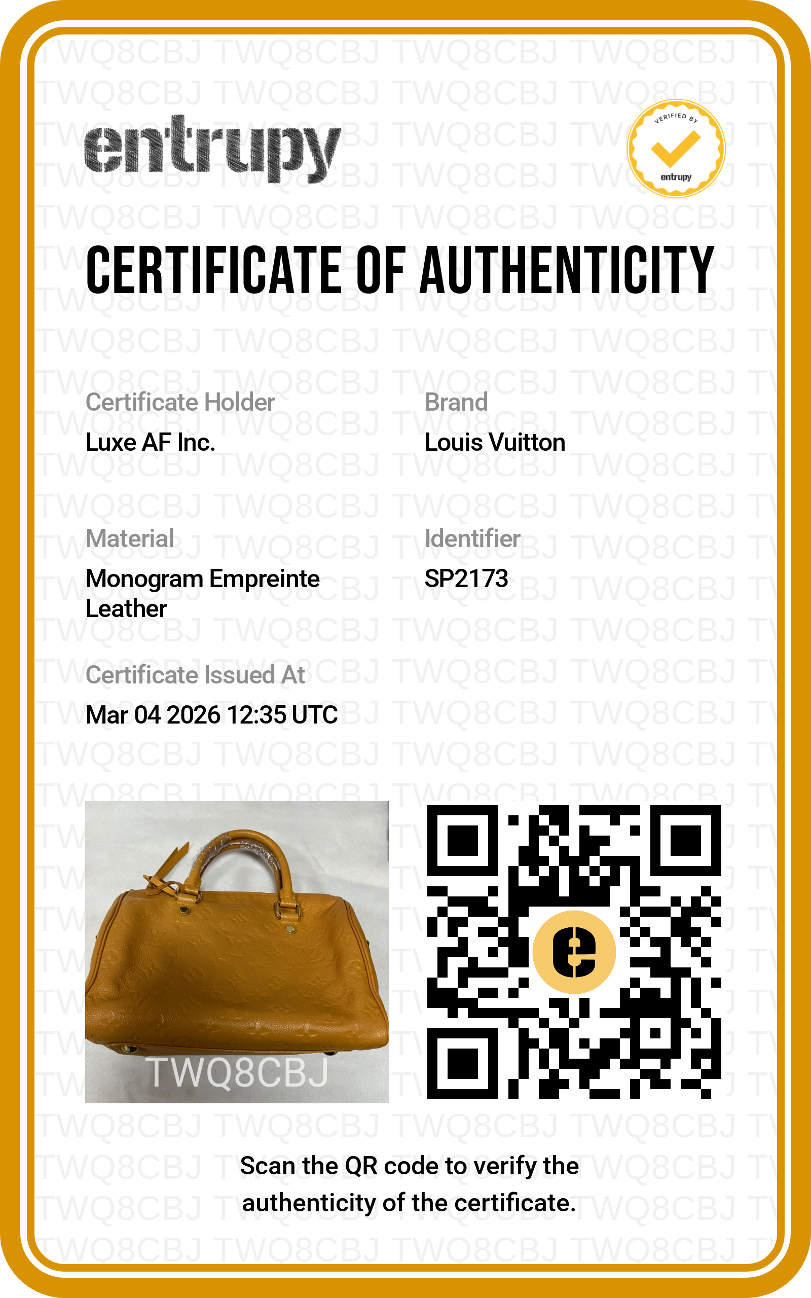 Louis Vuitton Speedy25 Yellow Monogram Empreinte Handle Bag LV2008