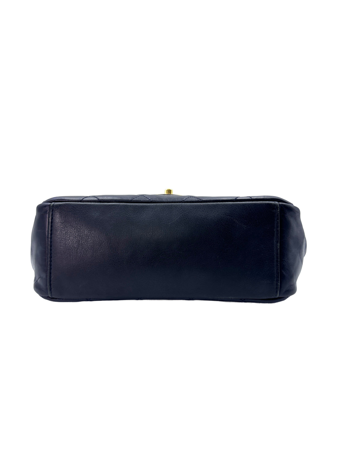 Chanel Paris-Bombay Navy Quilted Leather Top Handle Flap Bag(23***59) CC1452