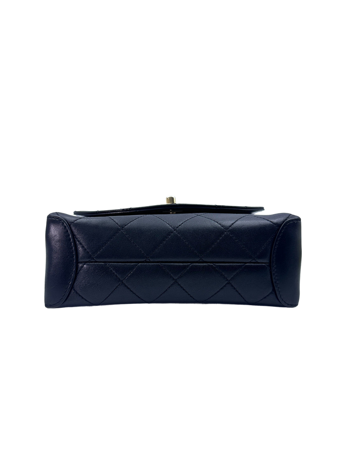 Chanel Trendy CC Black Quilted Calfskin Top Handle Flap Bag(30***60) IRIS041