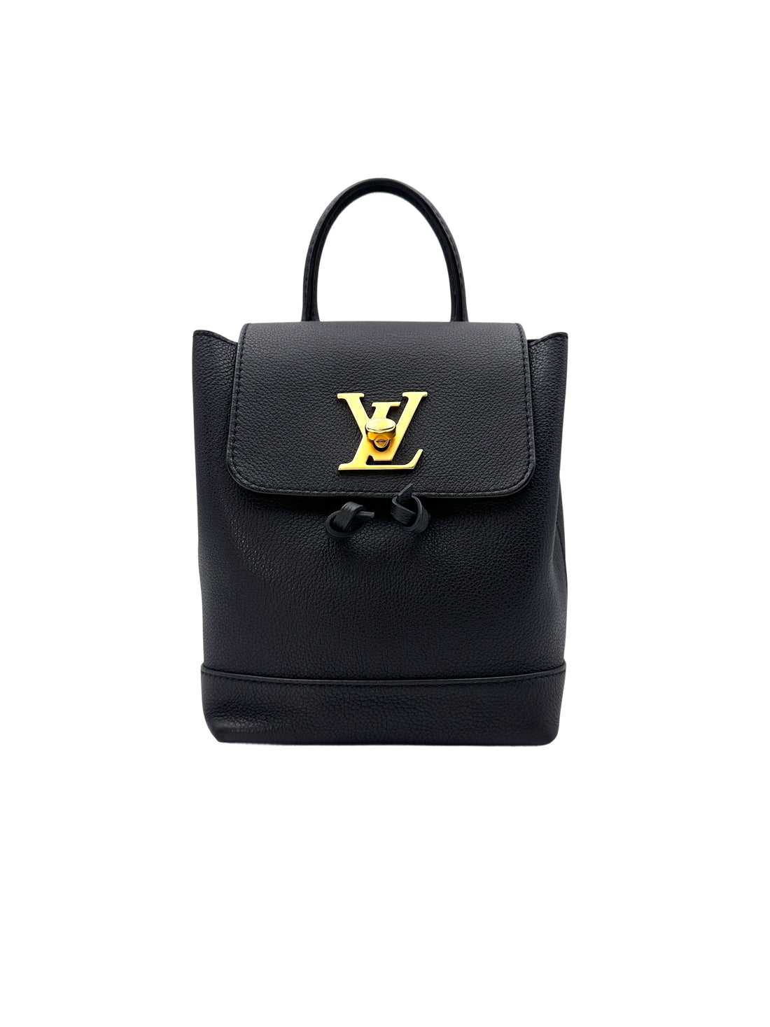 Louis Vuitton Lockme Black Taurillon Leather Backpack LV2014