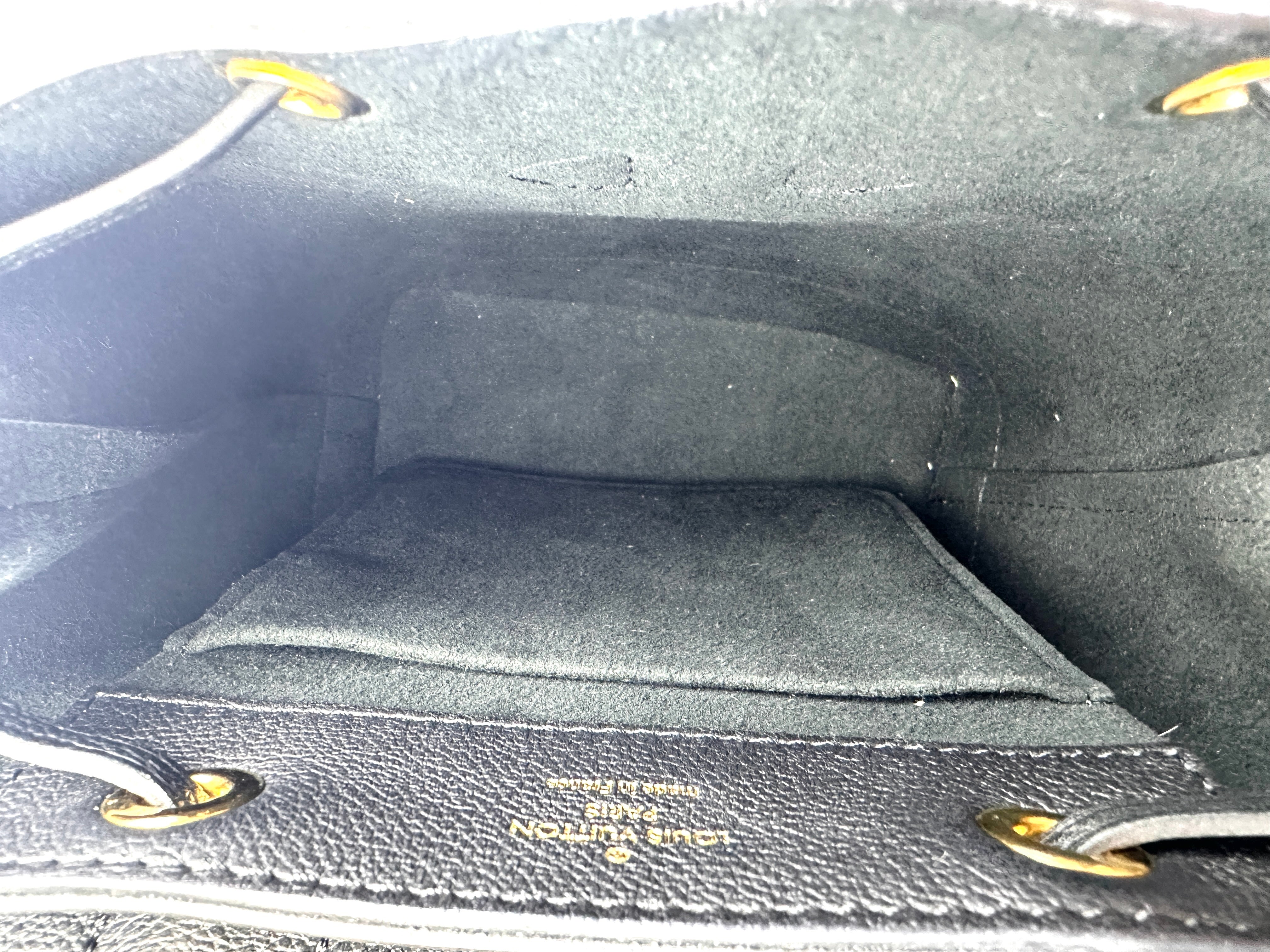 Louis Vuitton Lockme Black Taurillon Leather Backpack LV2014
