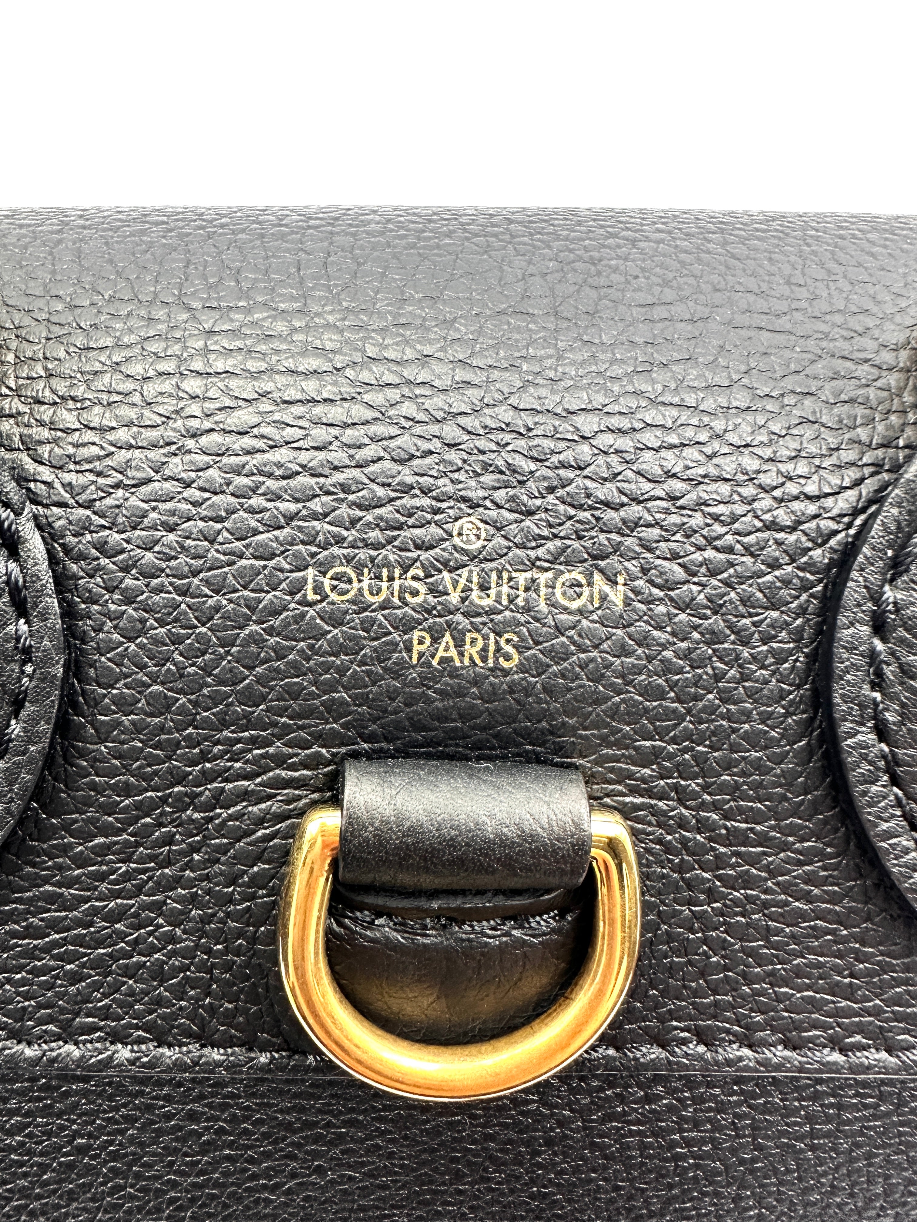Louis Vuitton Lockme Black Taurillon Leather Backpack LV2014