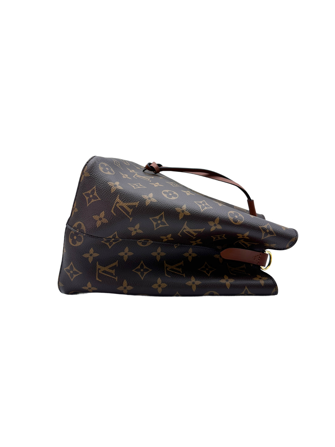 Louis Vuitton NeoNeo Monogram Canvas Bucket Bag With Brown Drawstring LV2020