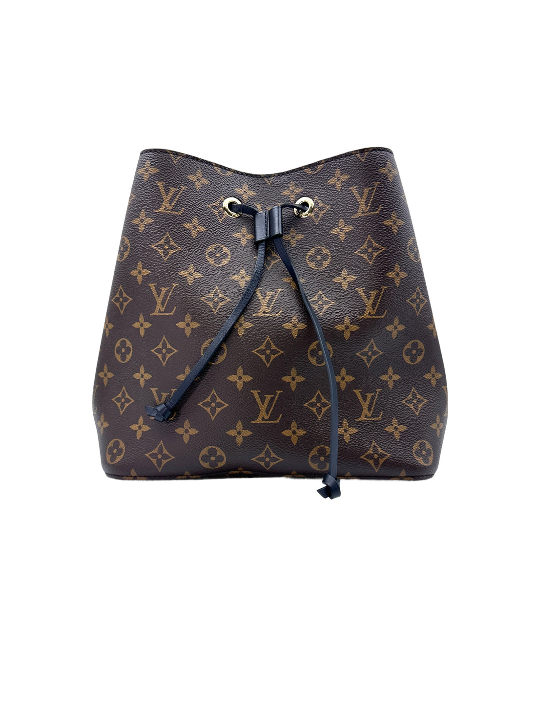 Louis Vuitton NeoNeo Monogram Canvas Bucket Bag With Black Drawstring LV2016