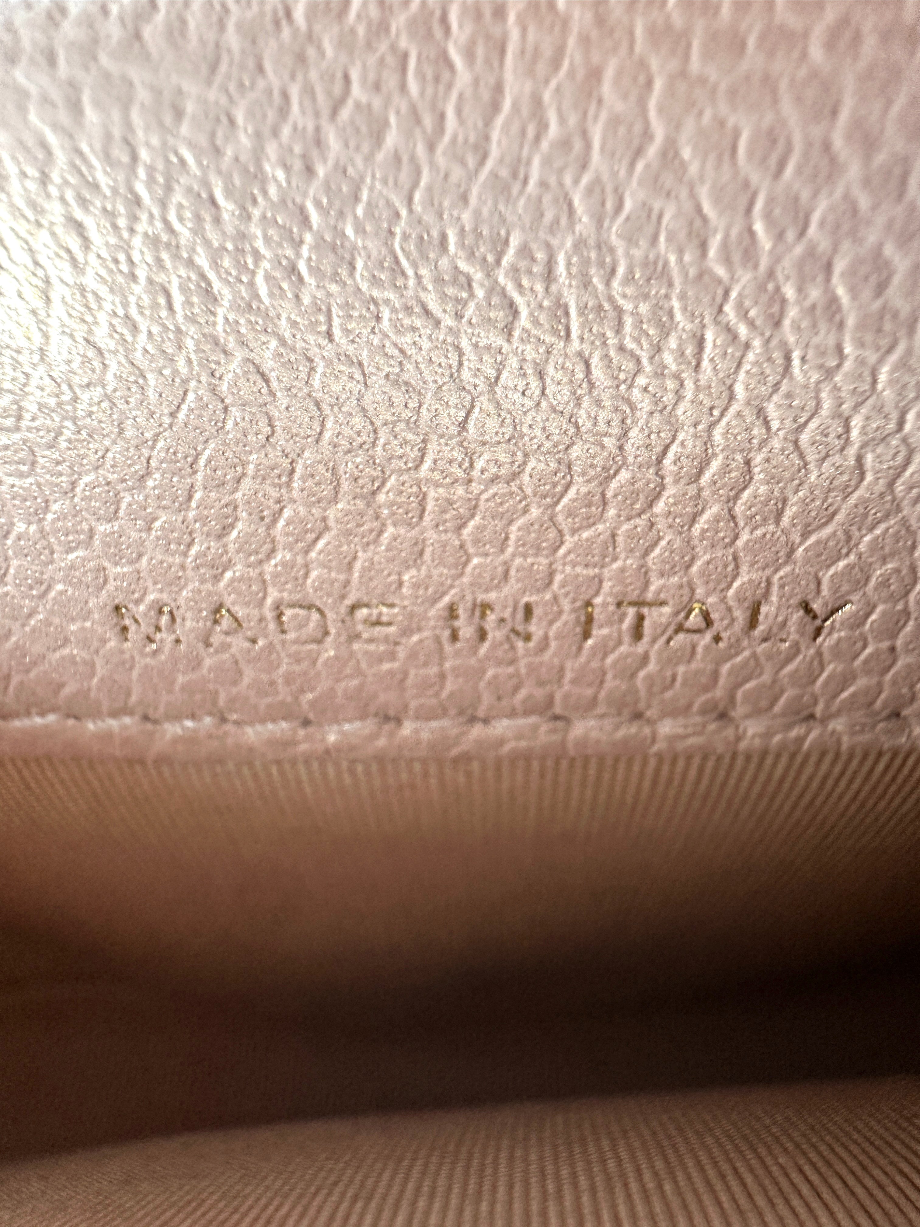 Chanel 22P Pink Quilted Leather Mini Flap Bag With Pearl Motif Ball(31***42) CC1456