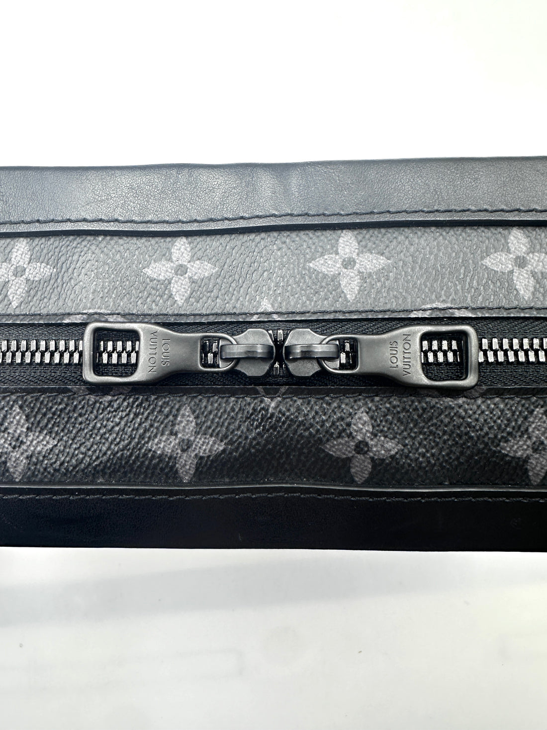 Louis Vuitton Soft Trunk Black Monogram Eclipse Canvas Shoulder Bag LV2026