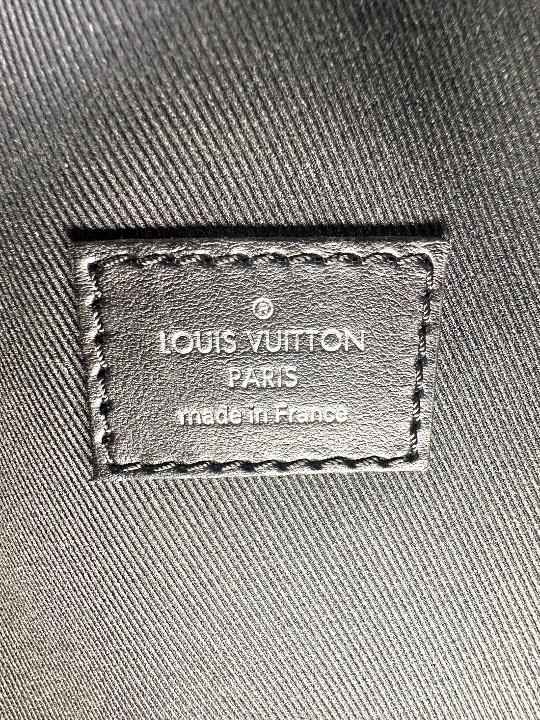Louis Vuitton Soft Trunk Black Monogram Eclipse Canvas Shoulder Bag LV2026