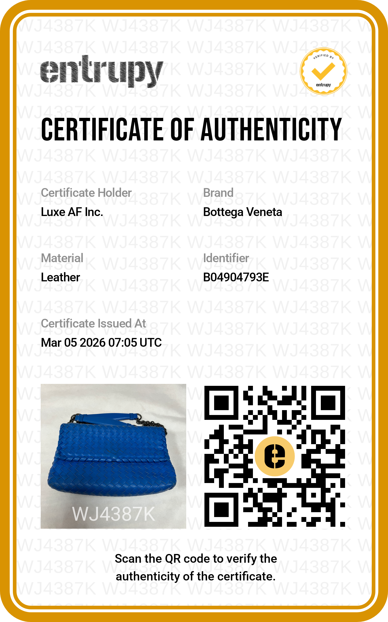 Bottega Veneta Olimpia Blue Intrecciato Leather Medium Size Shoulder Bag LV2021