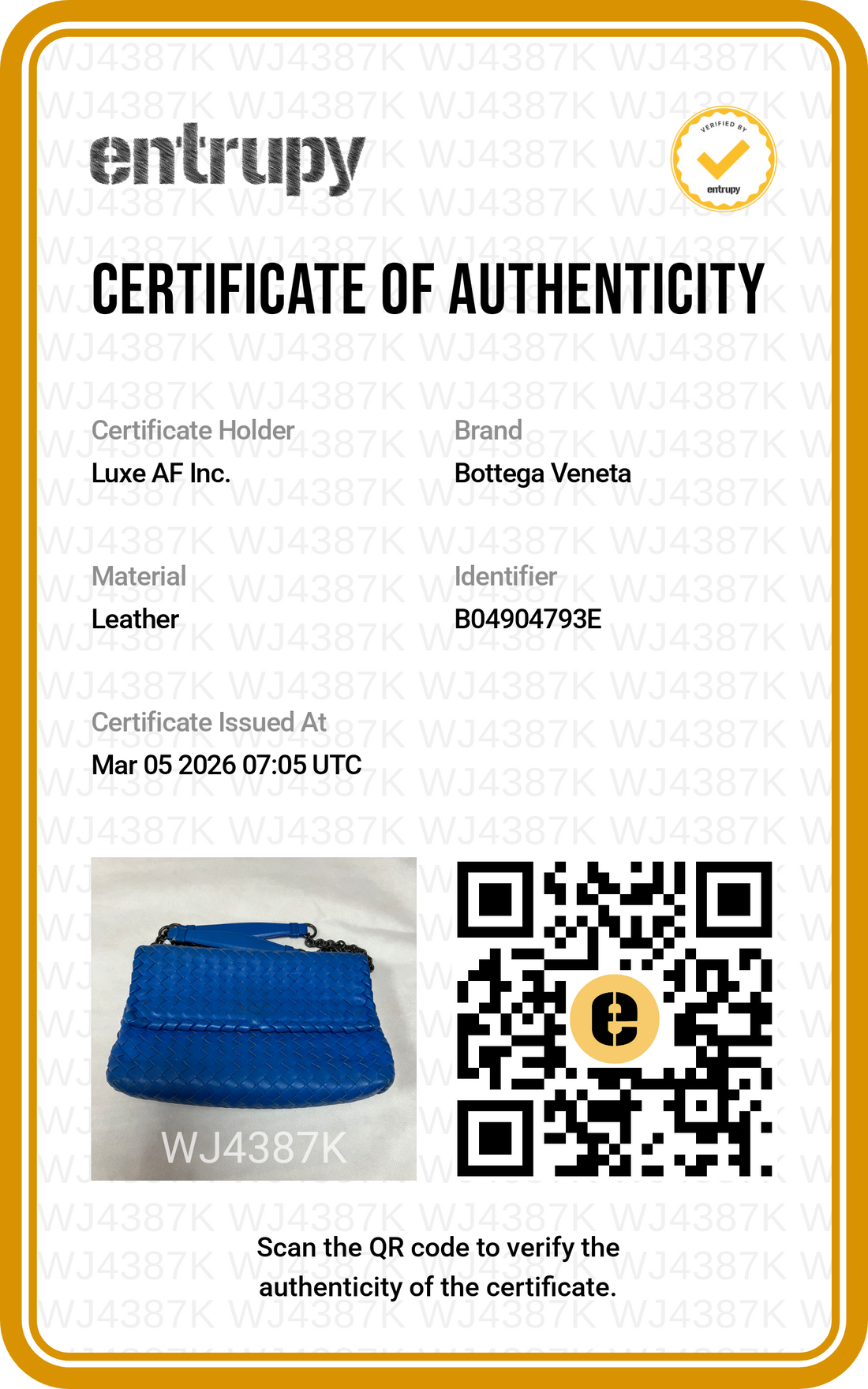 Bottega Veneta Olimpia Blue Intrecciato Leather Medium Size Shoulder Bag LV2021