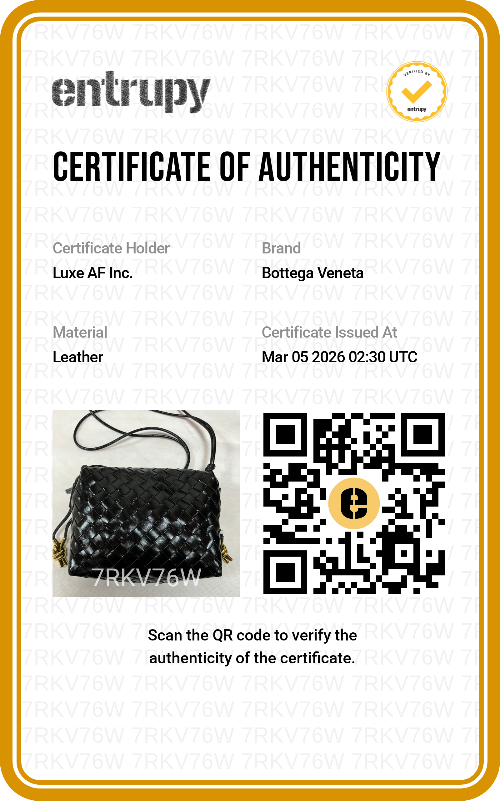 Bottega Veneta Loop Black Intrecciato Leather Shoulder Bag BV102