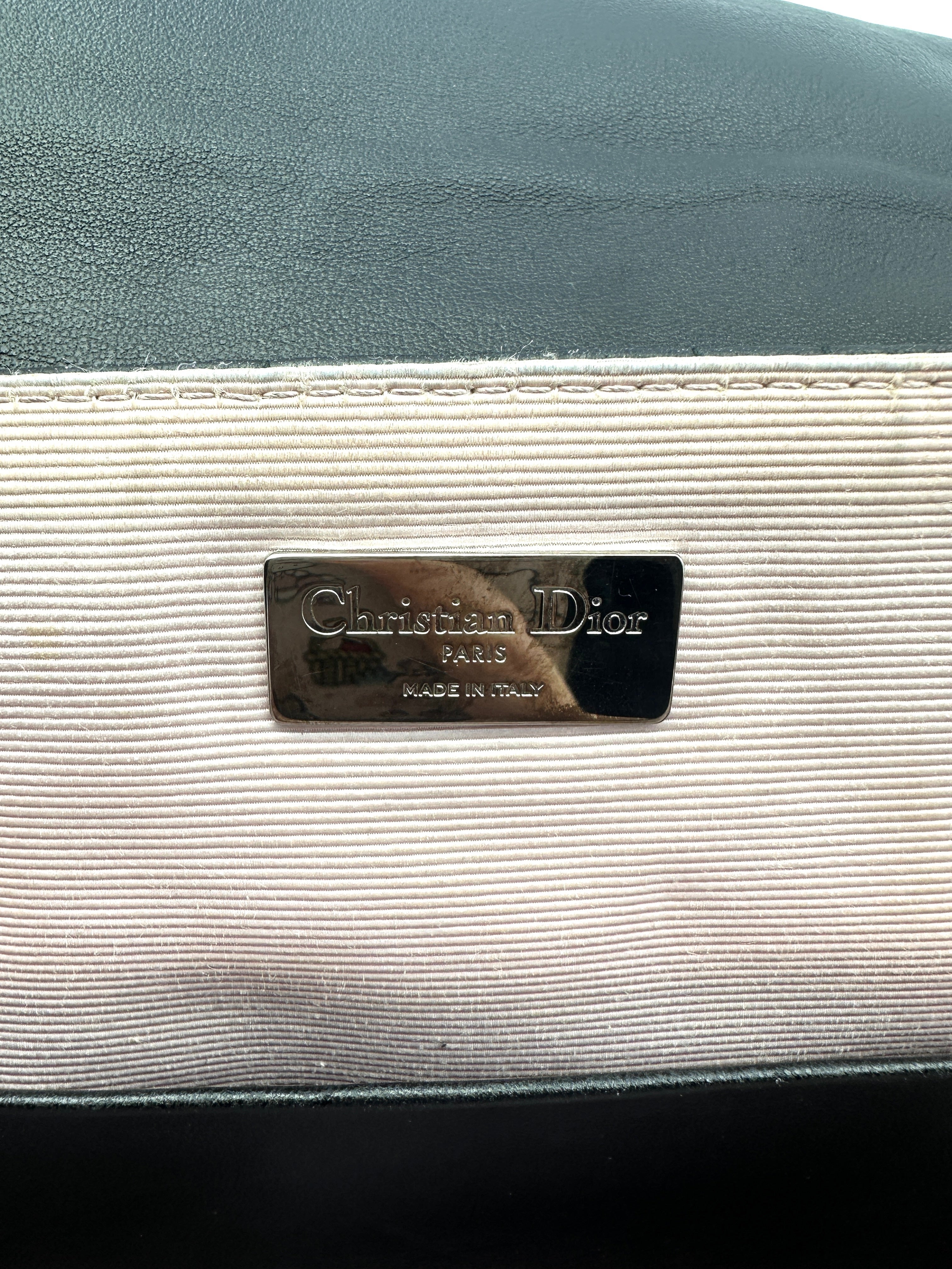 Christian Dior Stardust Black Cannage Leather Backpcak DR533