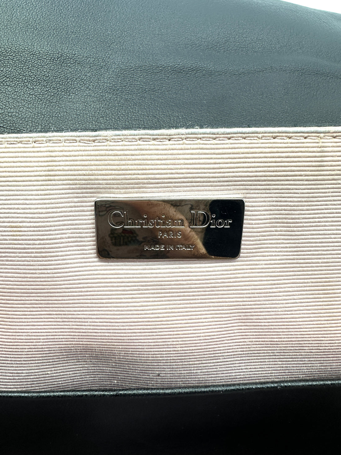 Christian Dior Stardust Black Cannage Leather Backpcak DR533