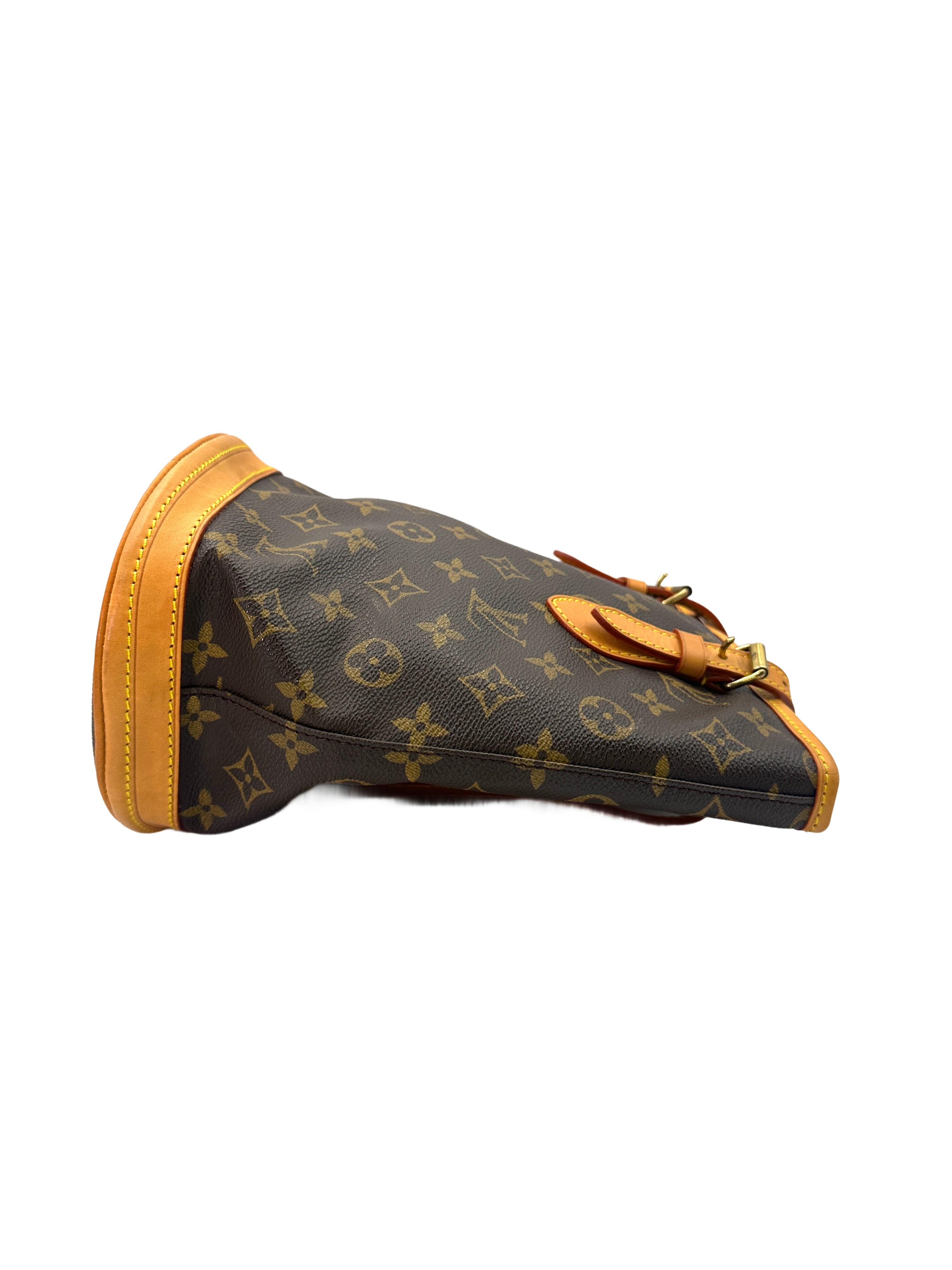 Louis Vuitton Monogram Bucket Brown Canvas Shoulder Bag LV2030
