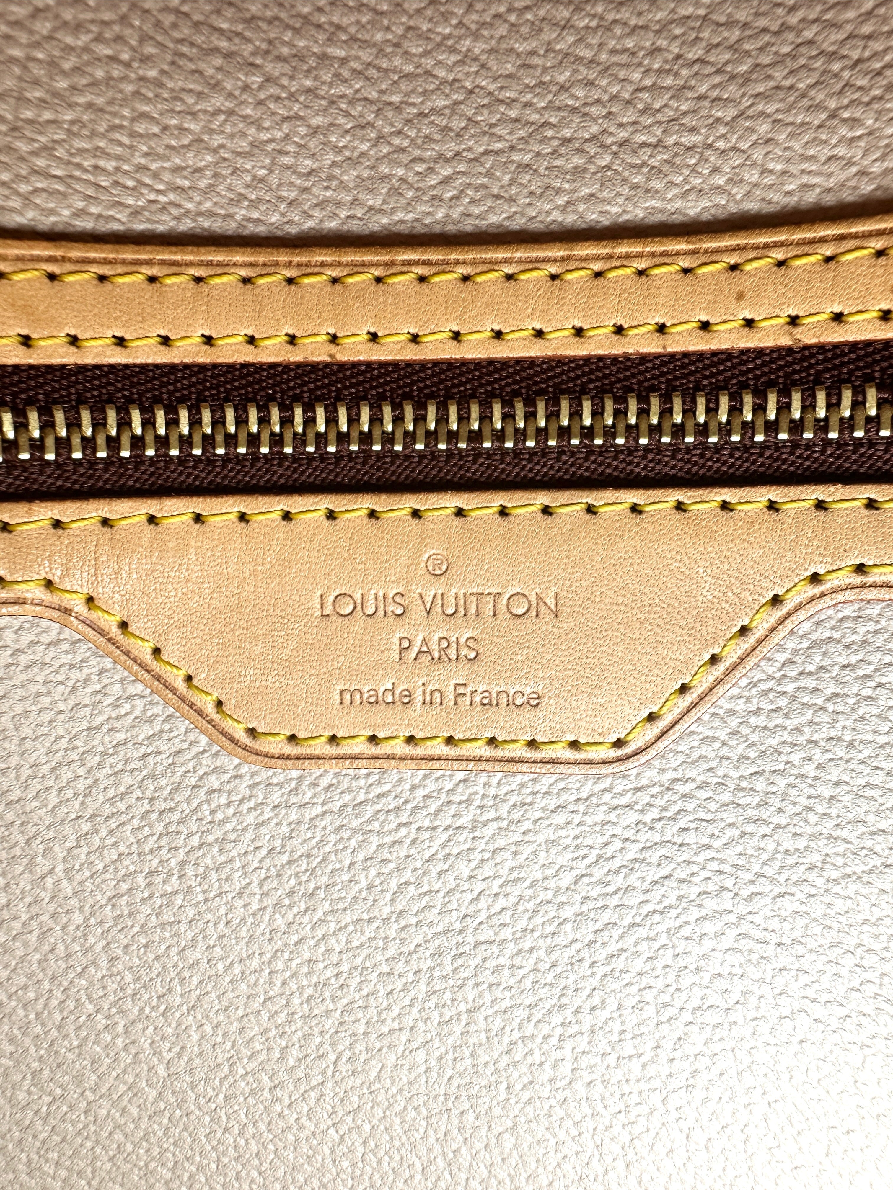 Louis Vuitton Monogram Bucket Brown Canvas Shoulder Bag LV2030